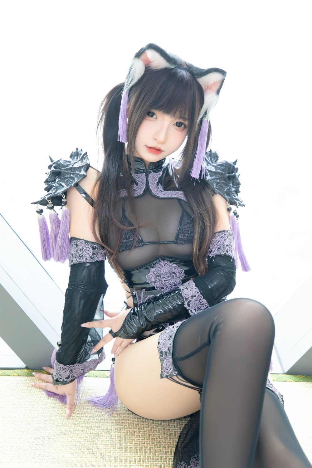 Kagurazaka Mafuyu — Nữ mèo qipao