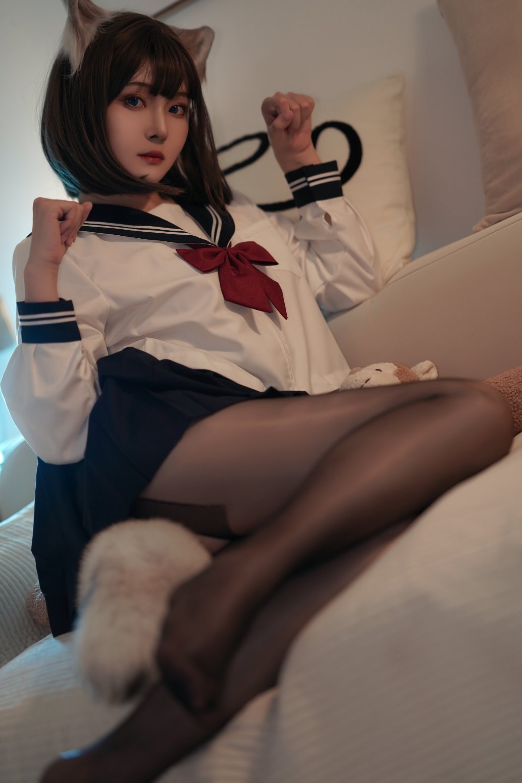 Natsuko Số 02 JK Mèo Đuôi Lớn
