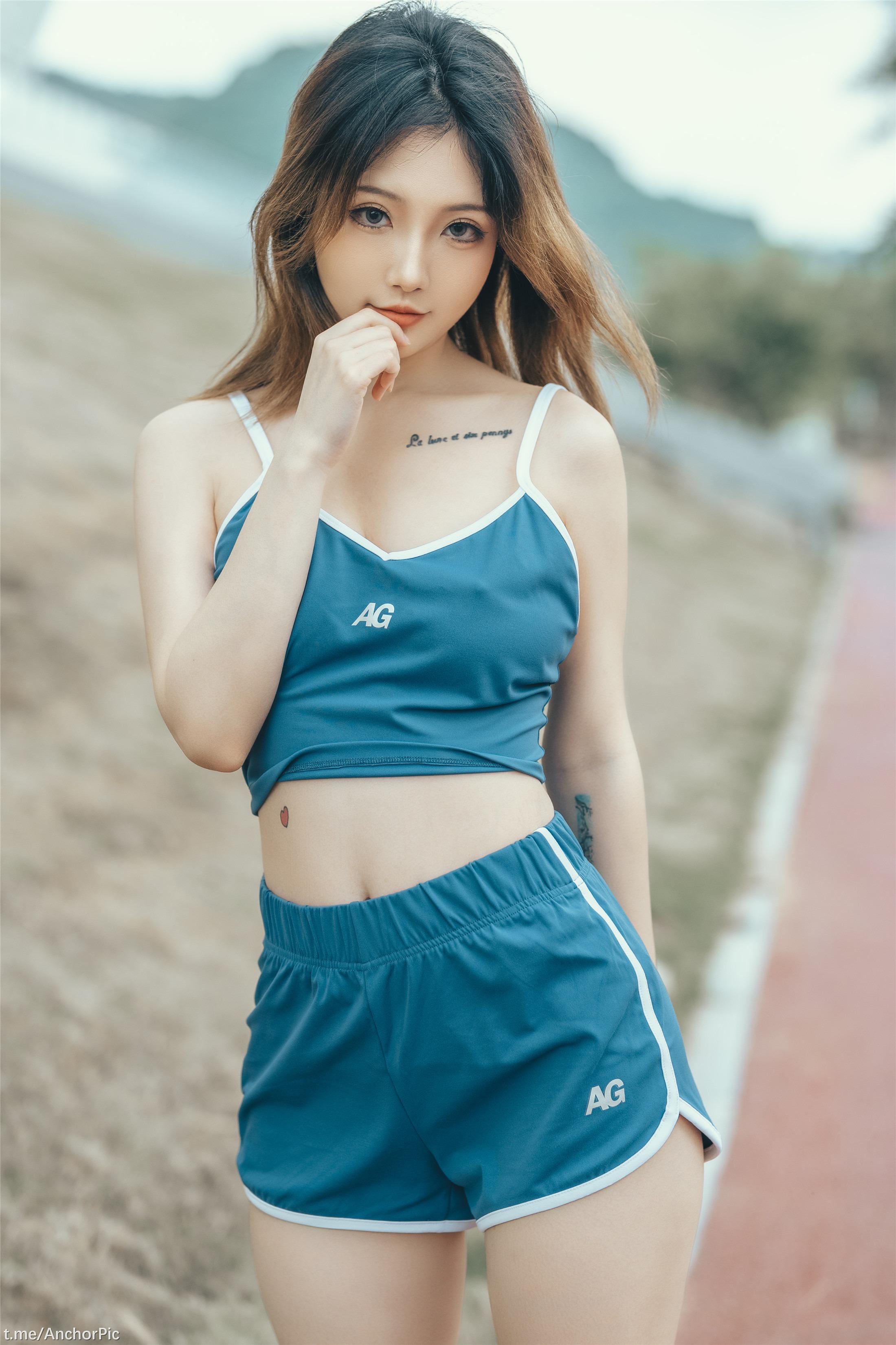 桃良阿宅 - 晨跑 44P