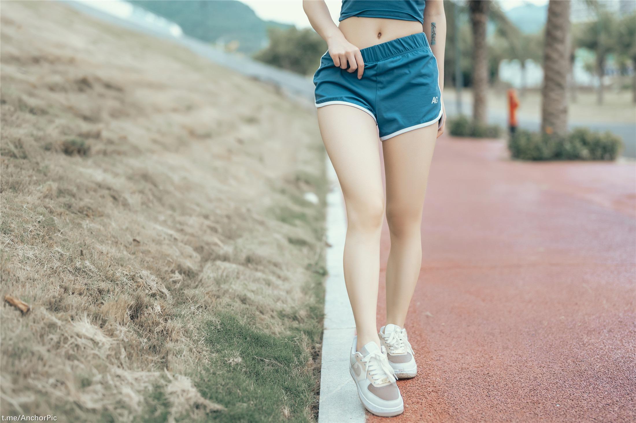 桃良阿宅 - 晨跑 44P