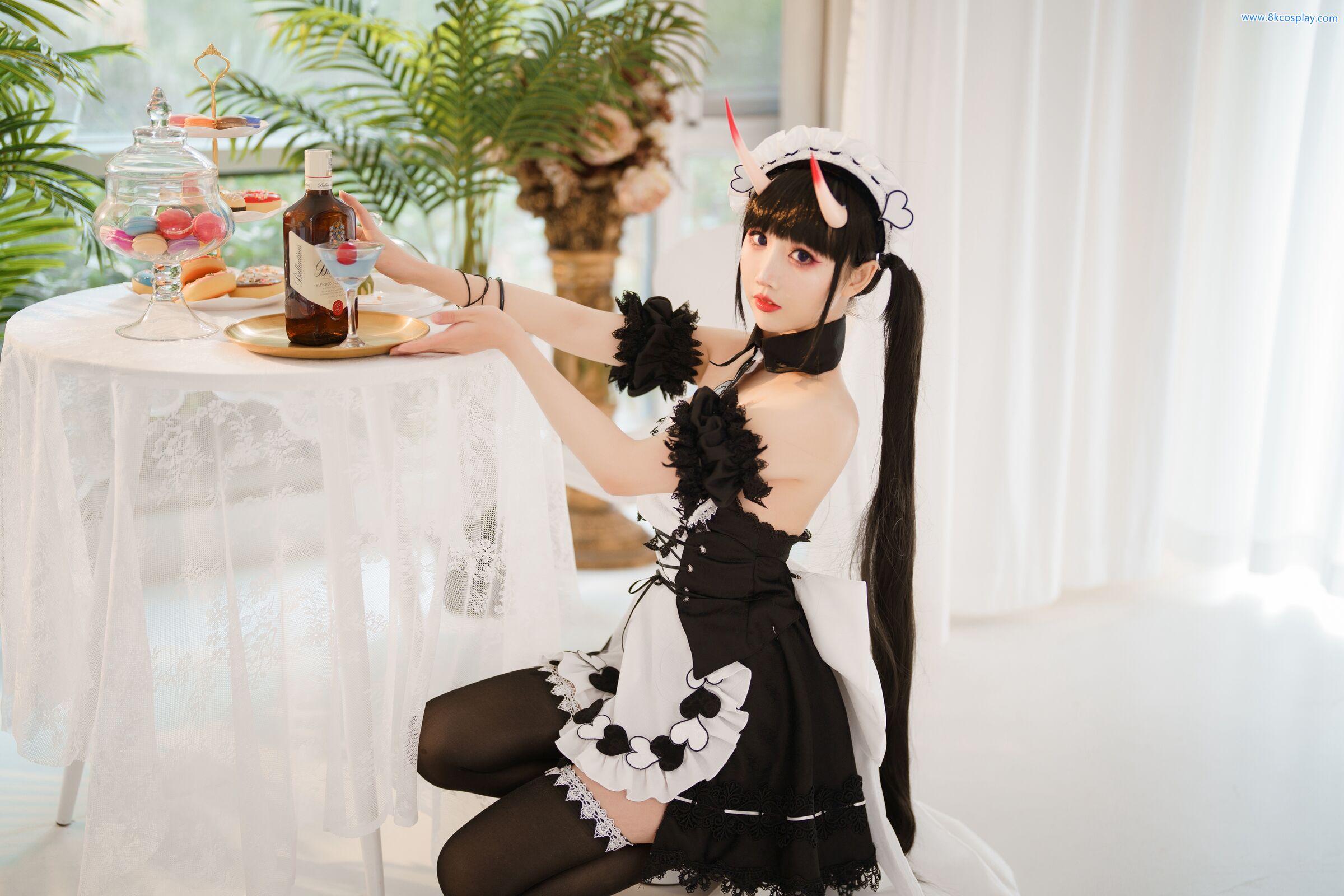 เมี่ยนปิงเซียนเอ๋อ] โนชิโร่ เมด Azur Lane Noshiro Maid