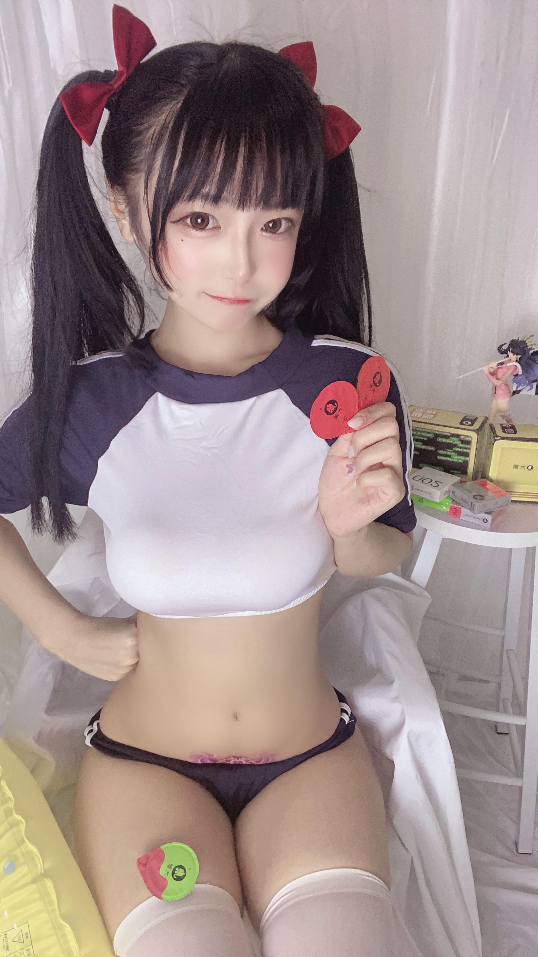 지아지아 너무 어려워 - 스트랩 체조복