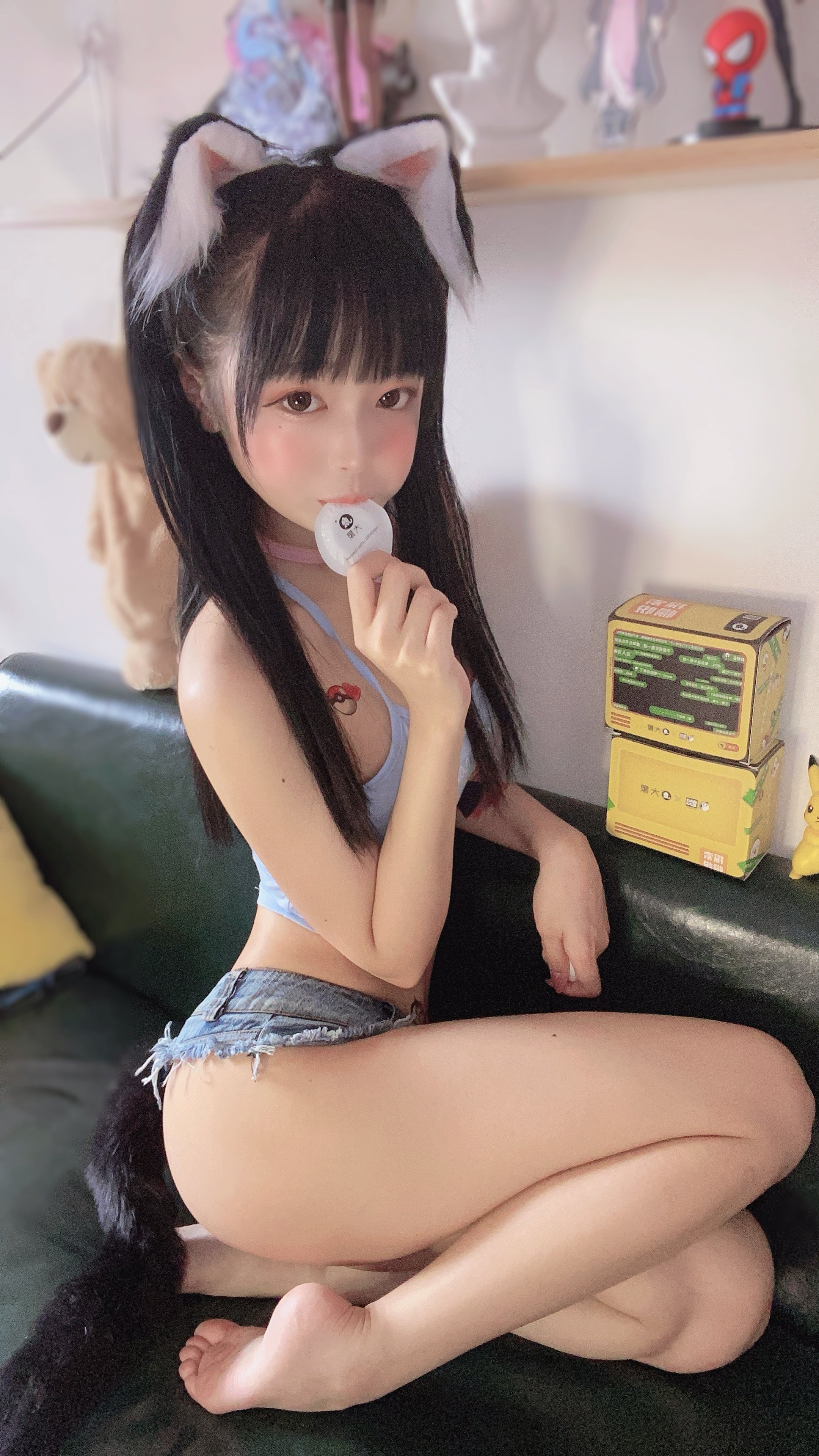 지아지아 너무 어려워 - 스트랩 체조복