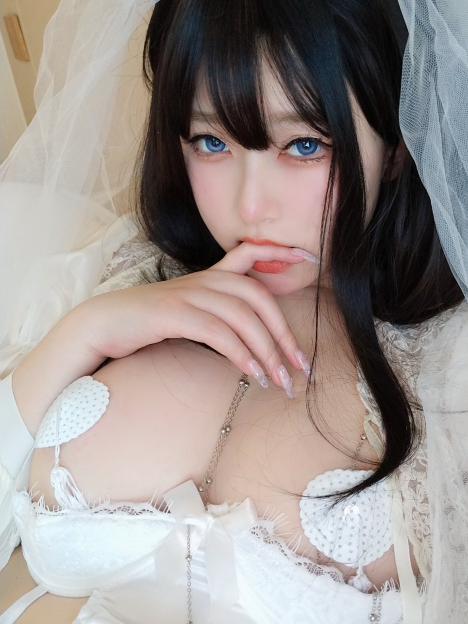 女主K NO.014 白双子