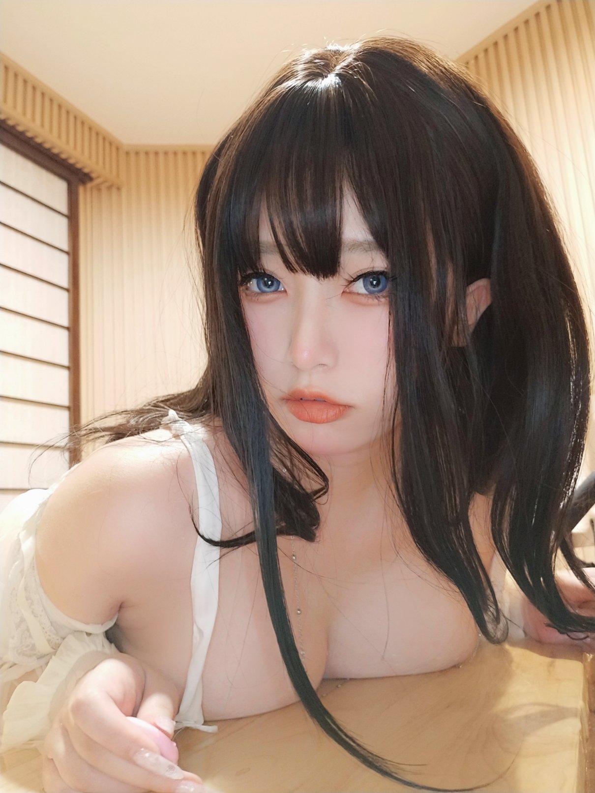 女主K NO.014 白双子