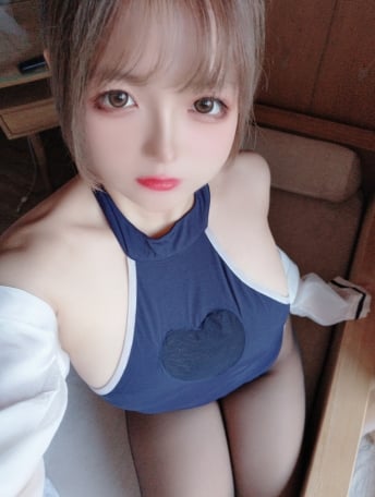 Rina Jiao Vol. 055: Mesh School Swimsuit