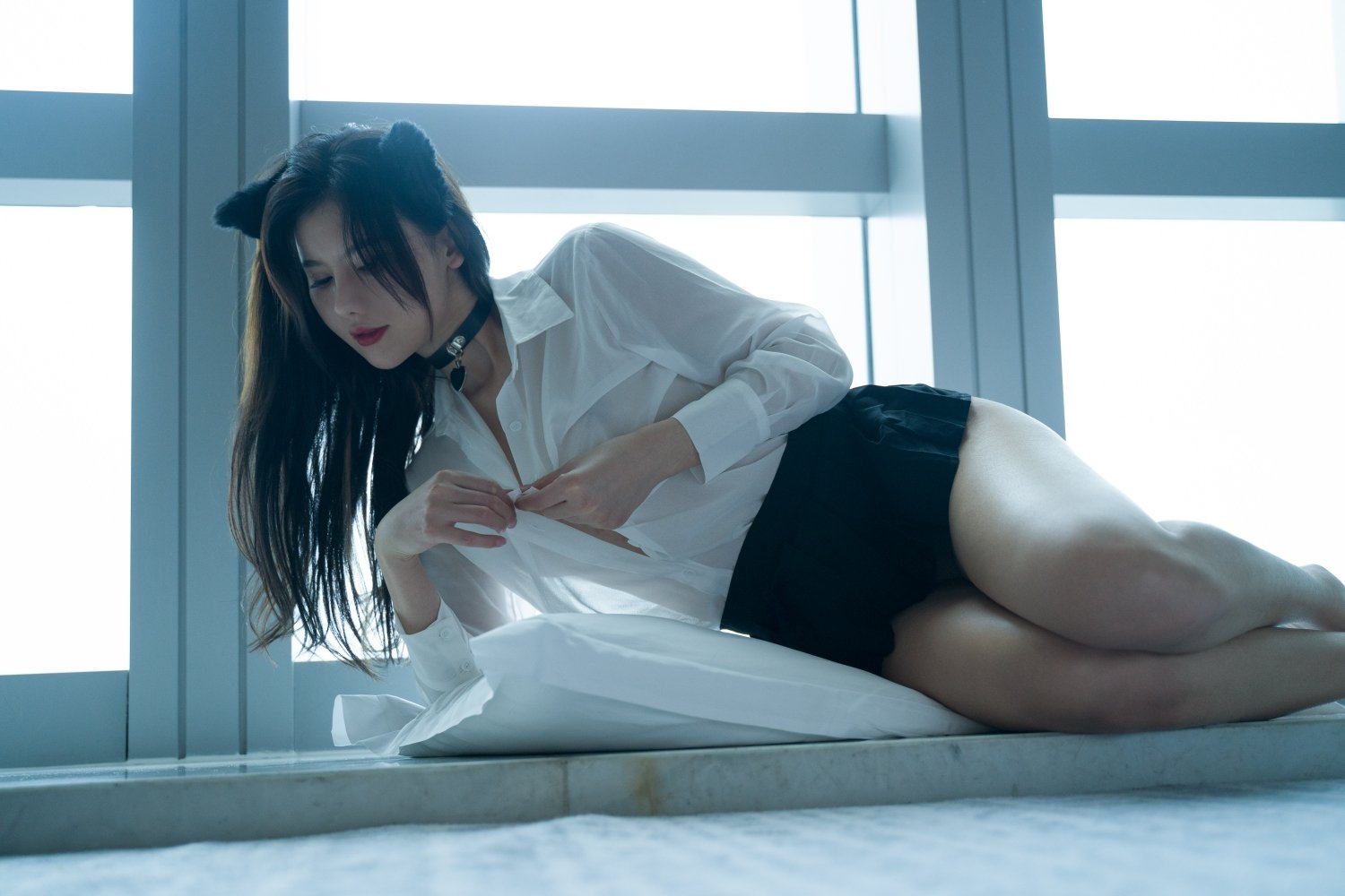 阿朱肛塞猫女郎 Cosplay | 成人私房图集
