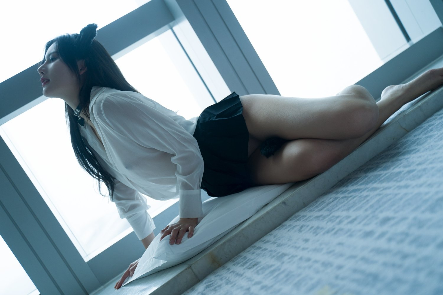 阿朱肛塞猫女郎 Cosplay | 成人私房图集