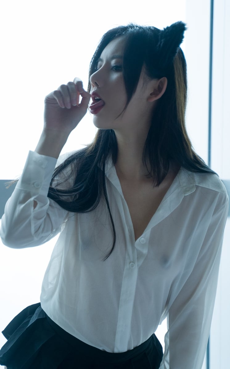 阿朱肛塞猫女郎 Cosplay | 成人私房图集
