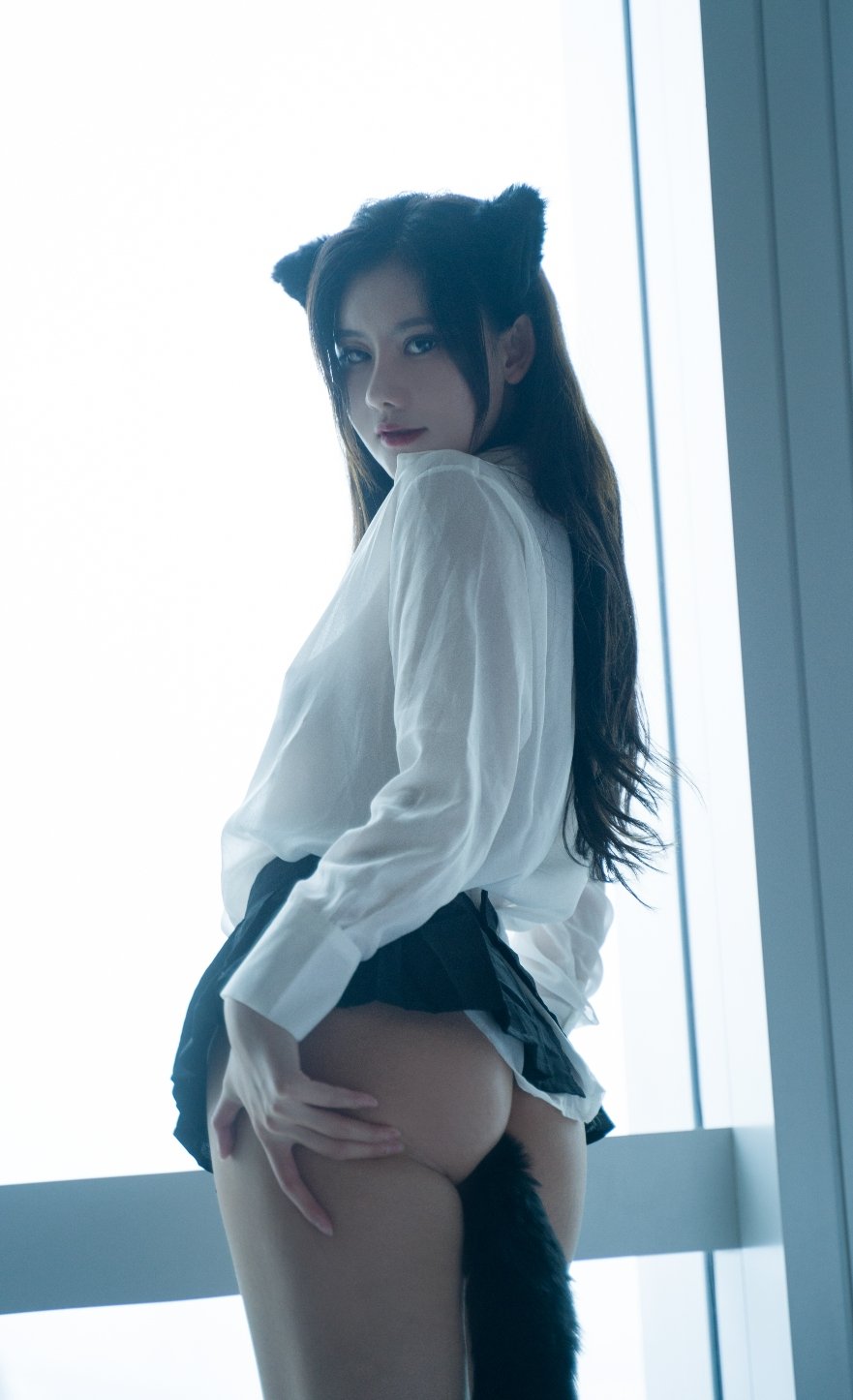 阿朱肛塞猫女郎 Cosplay | 成人私房图集