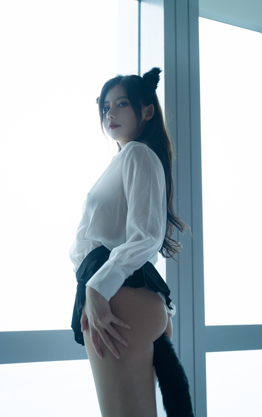 阿朱肛塞猫女郎 Cosplay | 成人私房图集