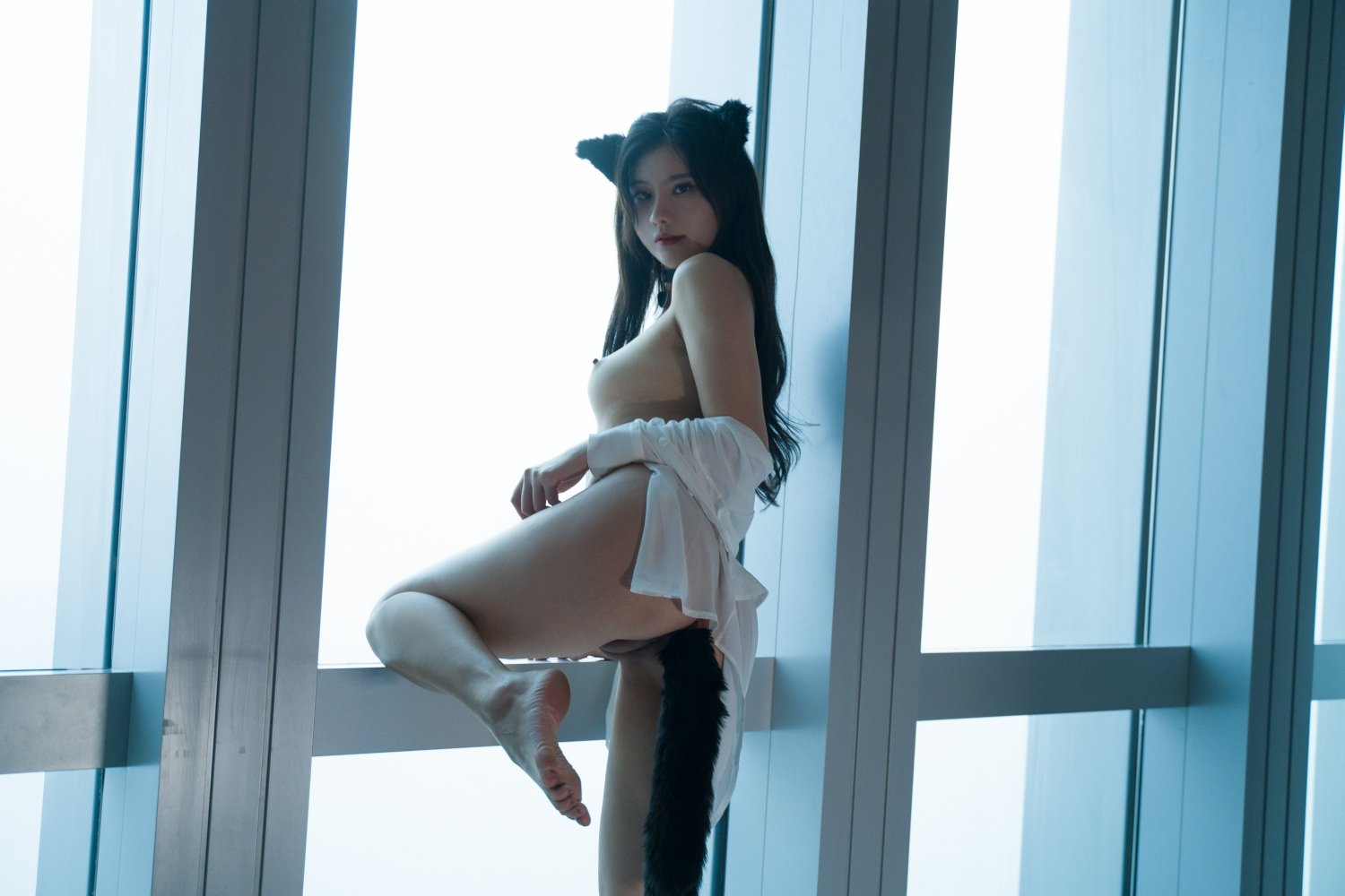 阿朱肛塞猫女郎 Cosplay | 成人私房图集