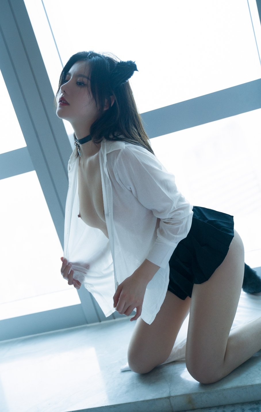 阿朱肛塞猫女郎 Cosplay | 成人私房图集