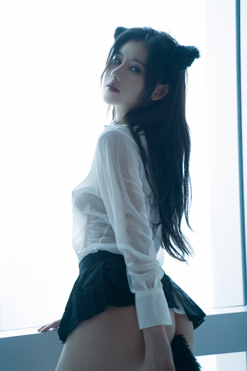 阿朱肛塞猫女郎 Cosplay | 成人私房图集