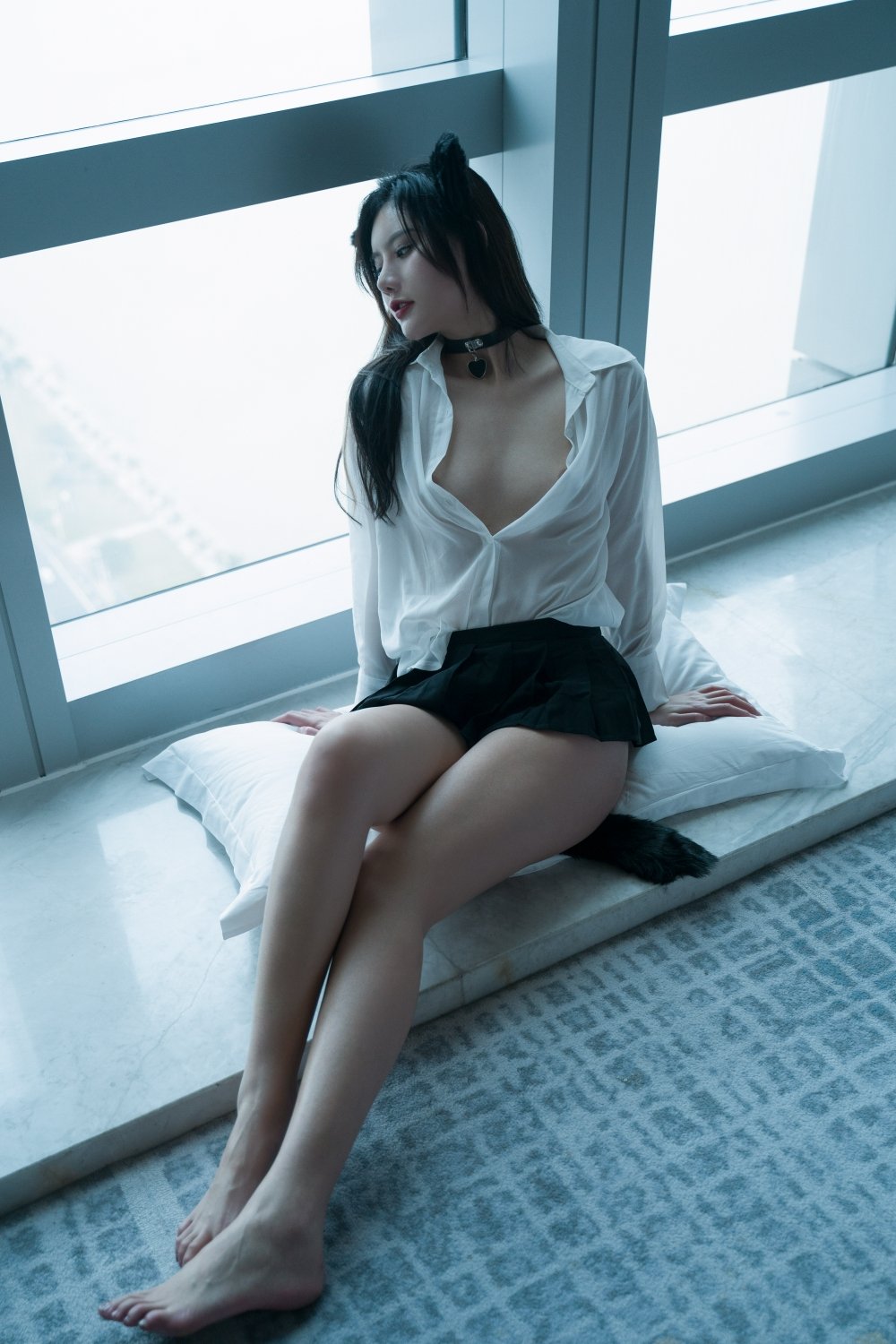 阿朱肛塞猫女郎 Cosplay | 成人私房图集