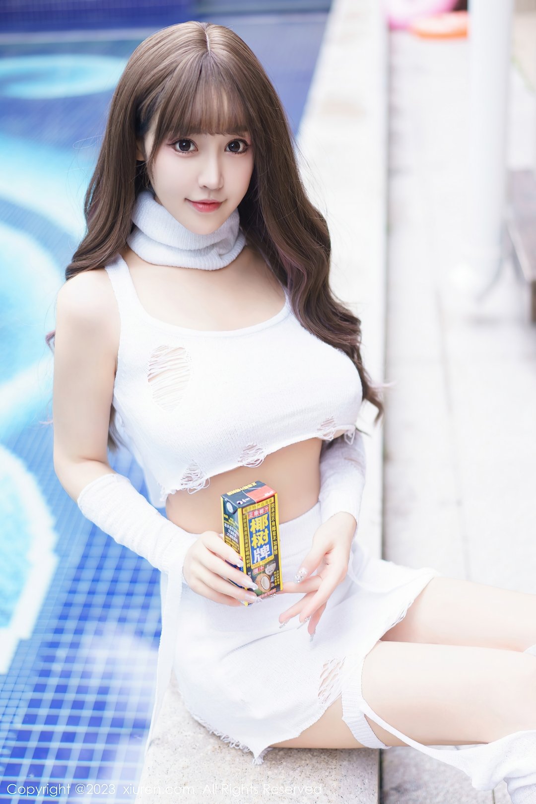 ซิวจฺเริน] 14 กุมภาพันธ์ 2023 NO.6261 จูเคอเอ๋อ ฟลอร่า สามย่า ทริปถ่ายภาพ