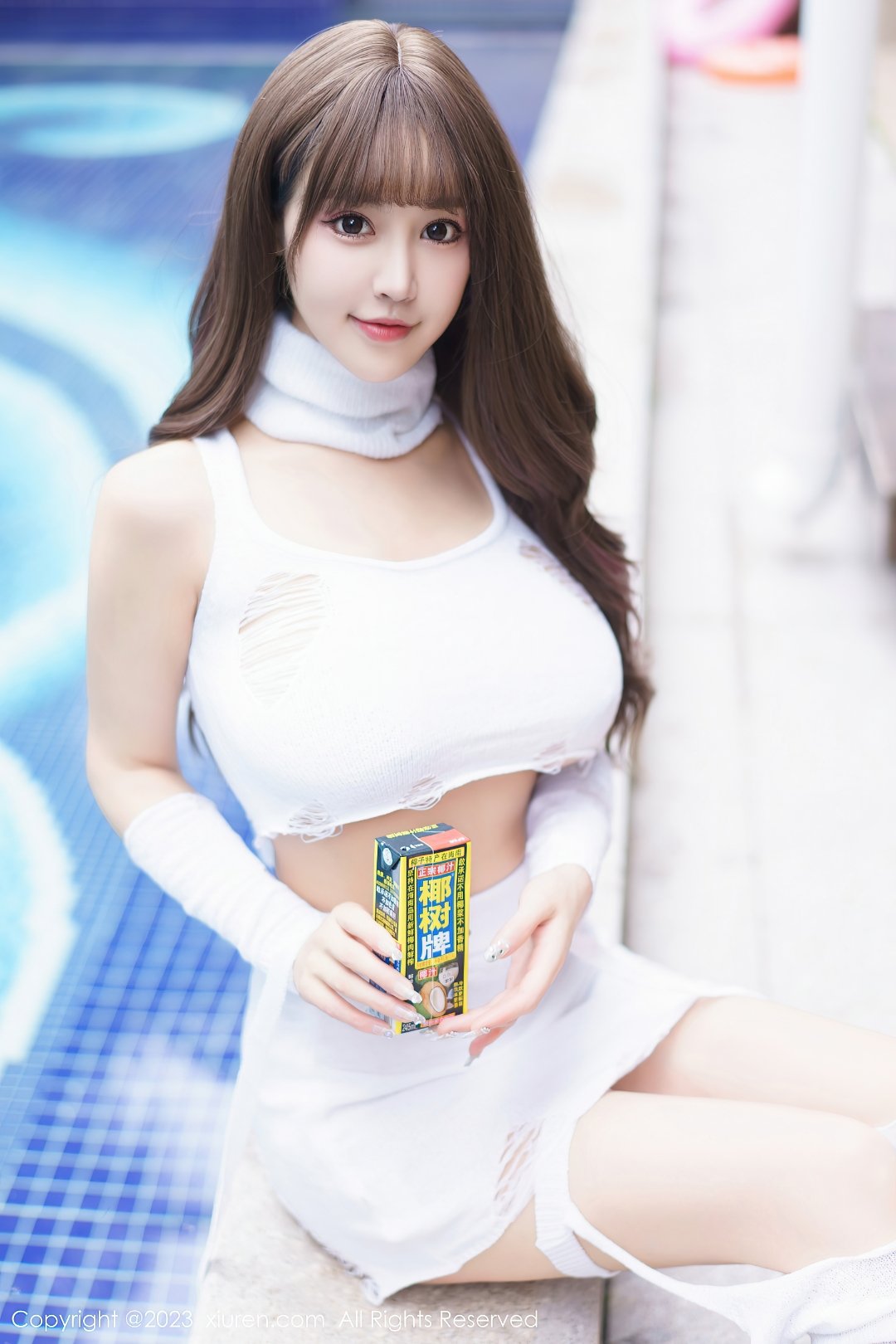 ซิวจฺเริน] 14 กุมภาพันธ์ 2023 NO.6261 จูเคอเอ๋อ ฟลอร่า สามย่า ทริปถ่ายภาพ