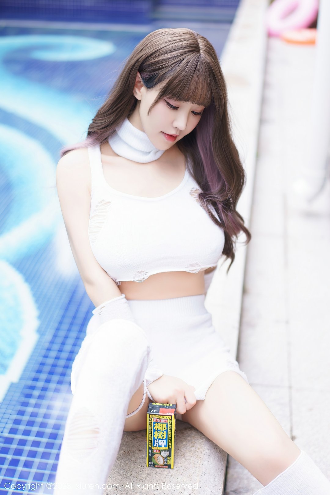 ซิวจฺเริน] 14 กุมภาพันธ์ 2023 NO.6261 จูเคอเอ๋อ ฟลอร่า สามย่า ทริปถ่ายภาพ