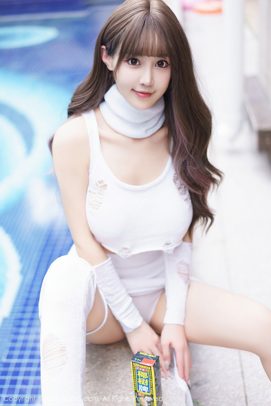 ซิวจฺเริน] 14 กุมภาพันธ์ 2023 NO.6261 จูเคอเอ๋อ ฟลอร่า สามย่า ทริปถ่ายภาพ
