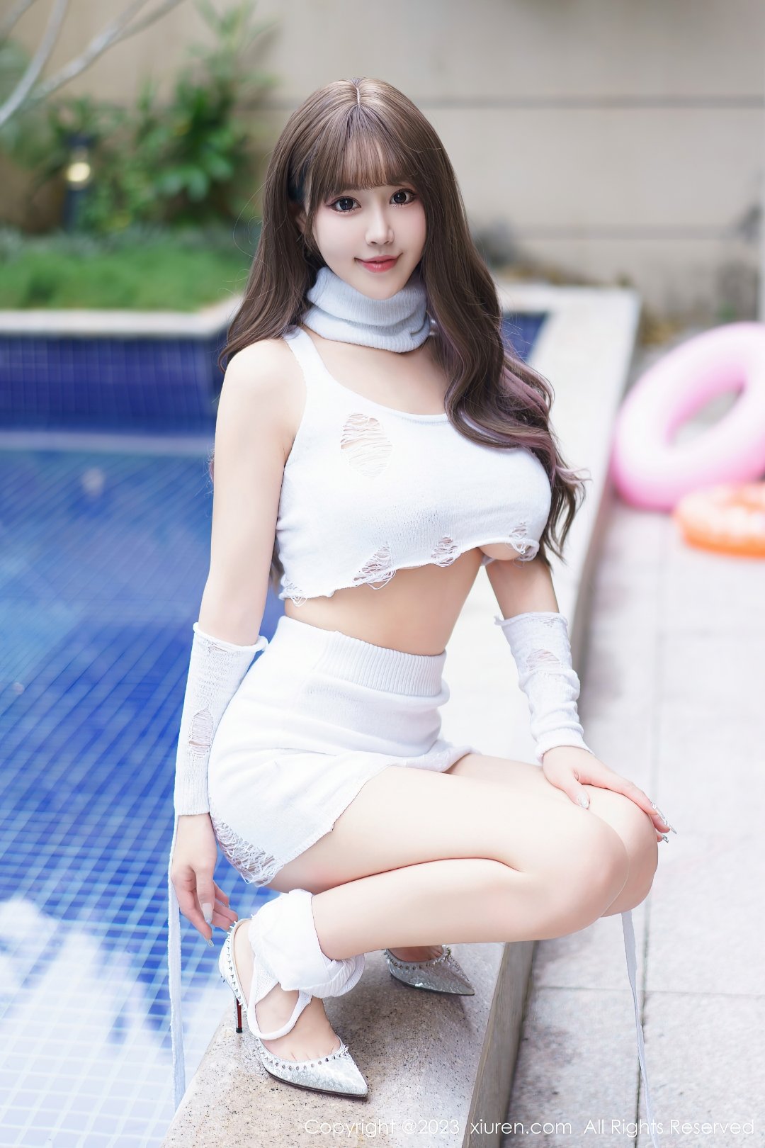 ซิวจฺเริน] 14 กุมภาพันธ์ 2023 NO.6261 จูเคอเอ๋อ ฟลอร่า สามย่า ทริปถ่ายภาพ
