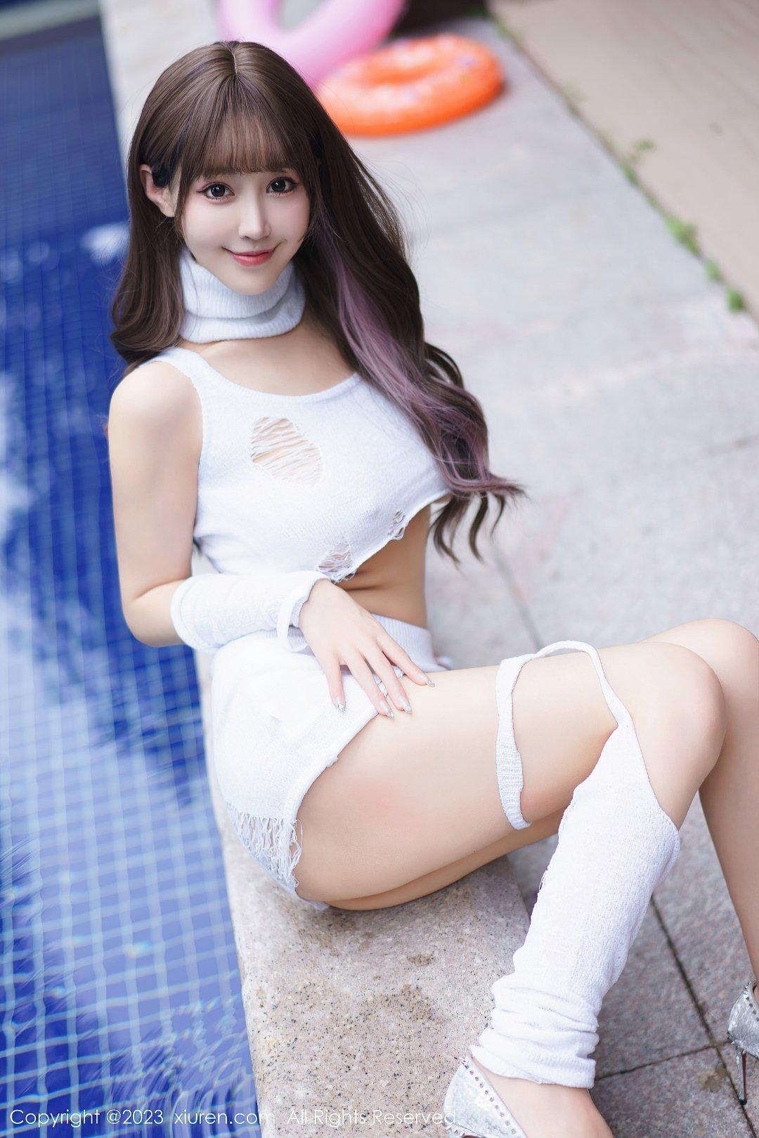 ซิวจฺเริน] 14 กุมภาพันธ์ 2023 NO.6261 จูเคอเอ๋อ ฟลอร่า สามย่า ทริปถ่ายภาพ