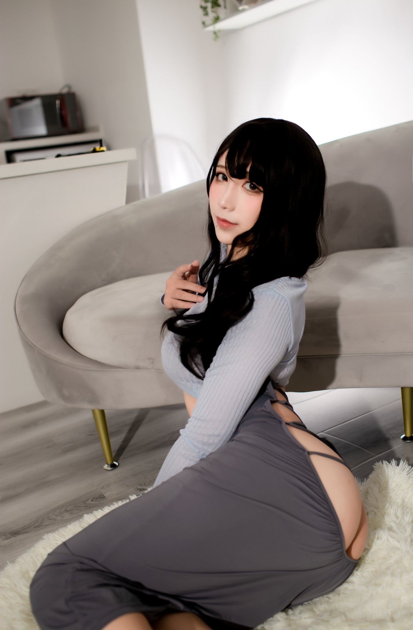 キュウキョクジーン ギター妹 ペンシルスカート