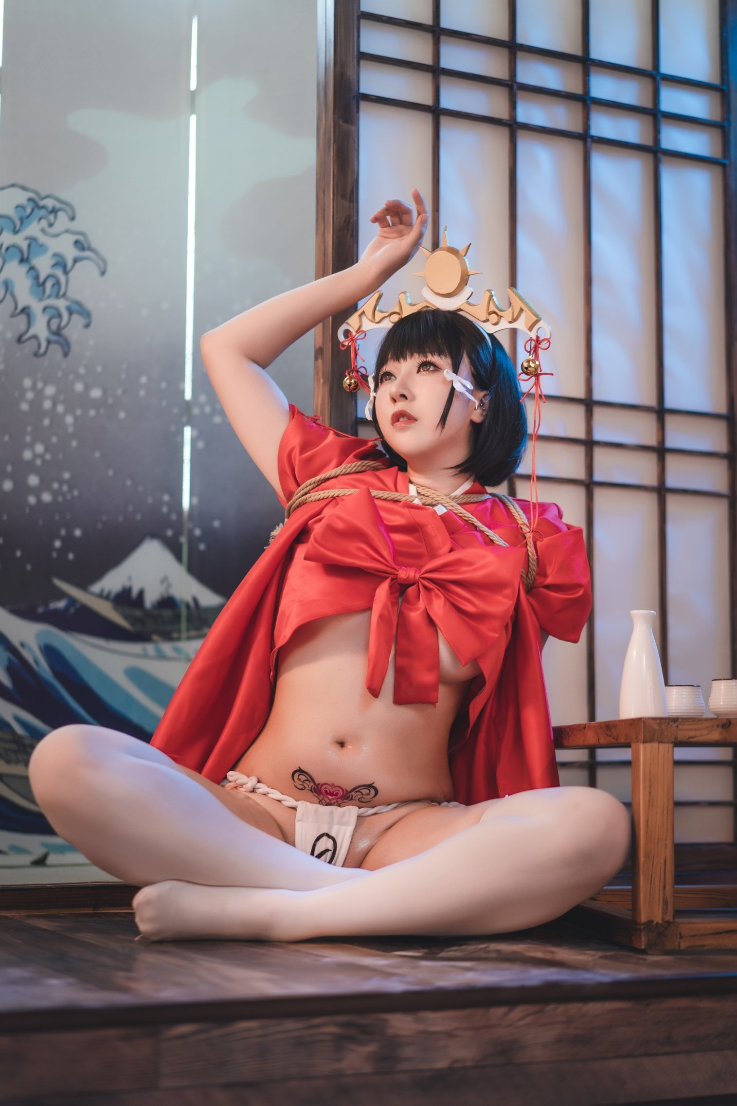 小容仔ぐぐぐw-黒獣巫女 輝夜