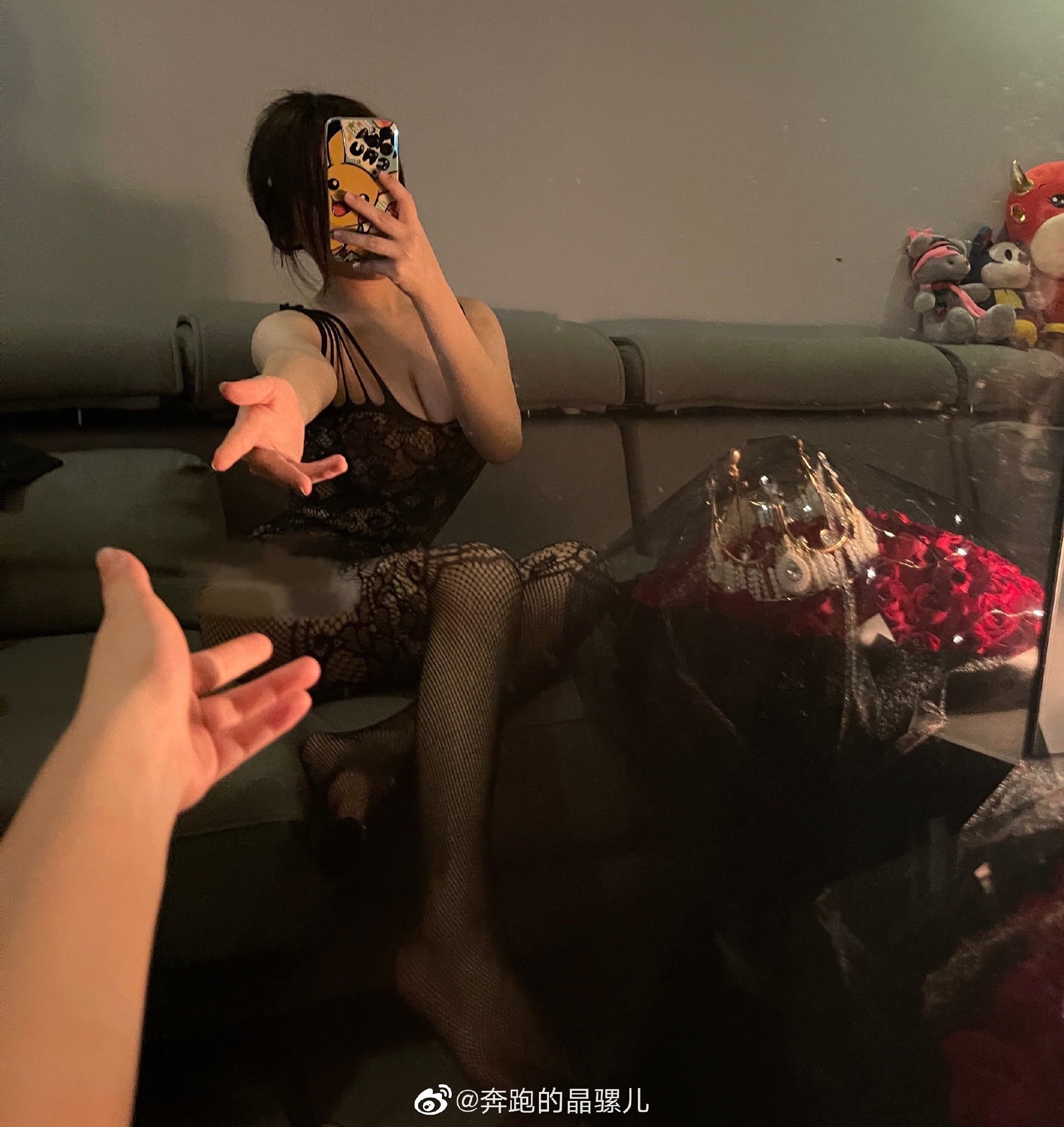 奔跑的晶螺兒微博雜圖