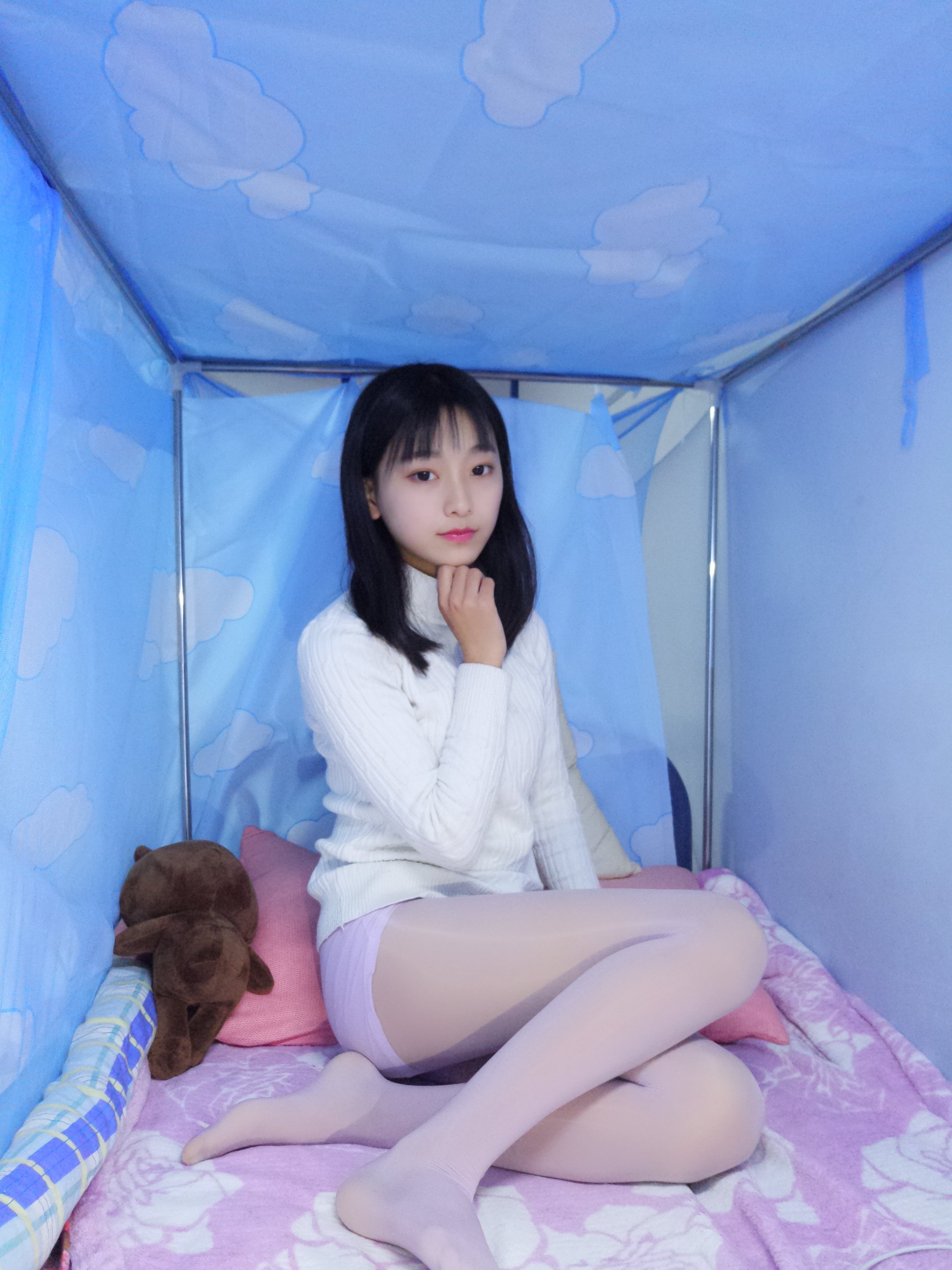 蓓蓓 - 彩色厚丝袜