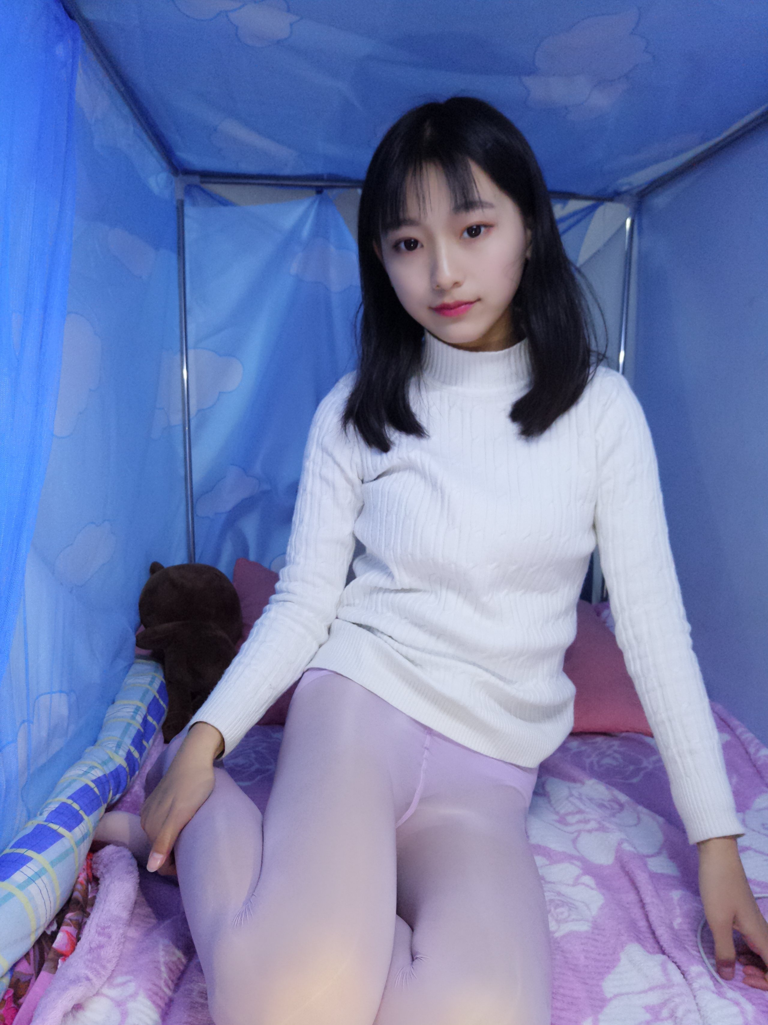 蓓蓓 - 彩色厚丝袜