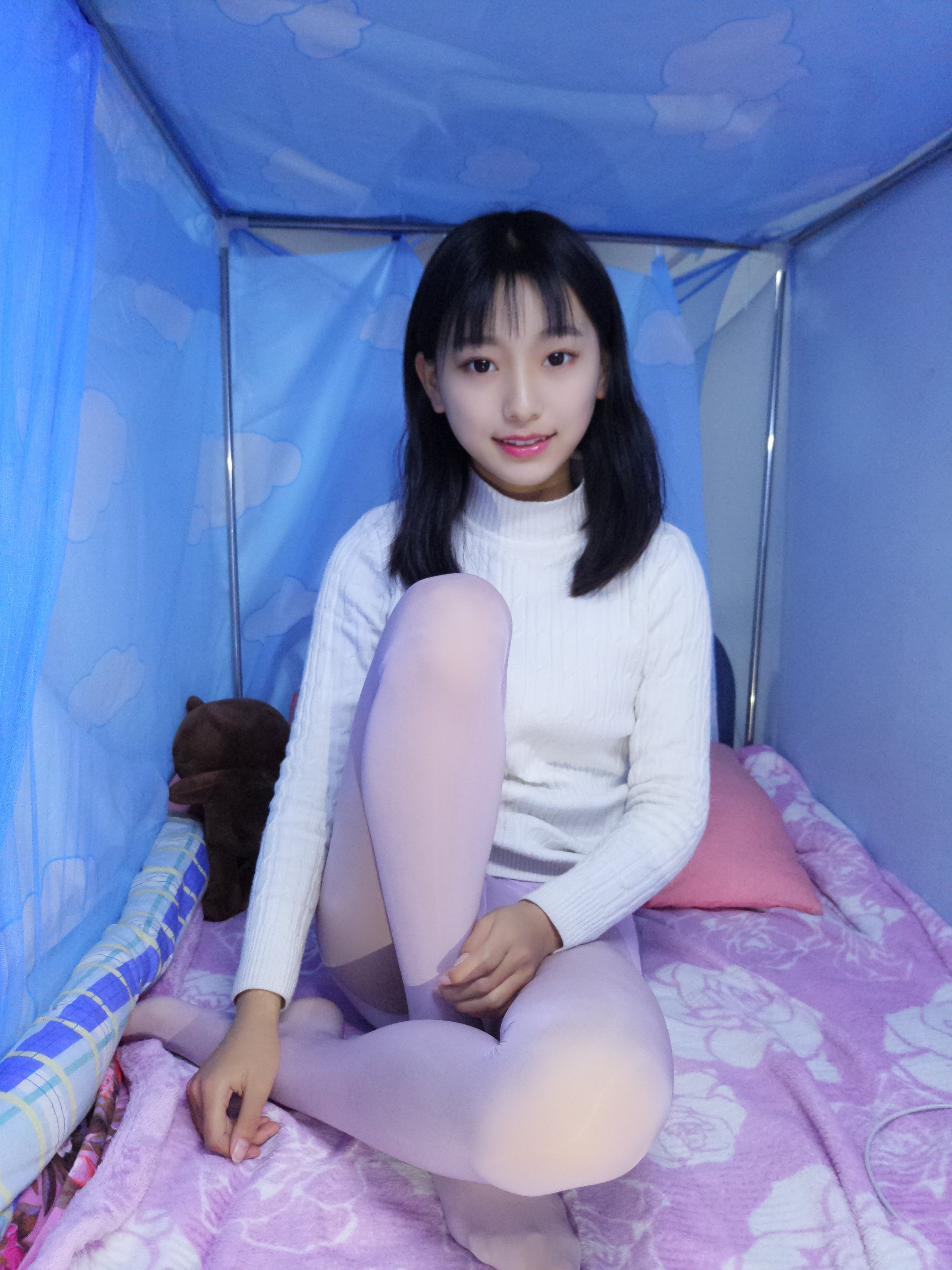 เบบเบ - ถุงน่องหนาหลากสี