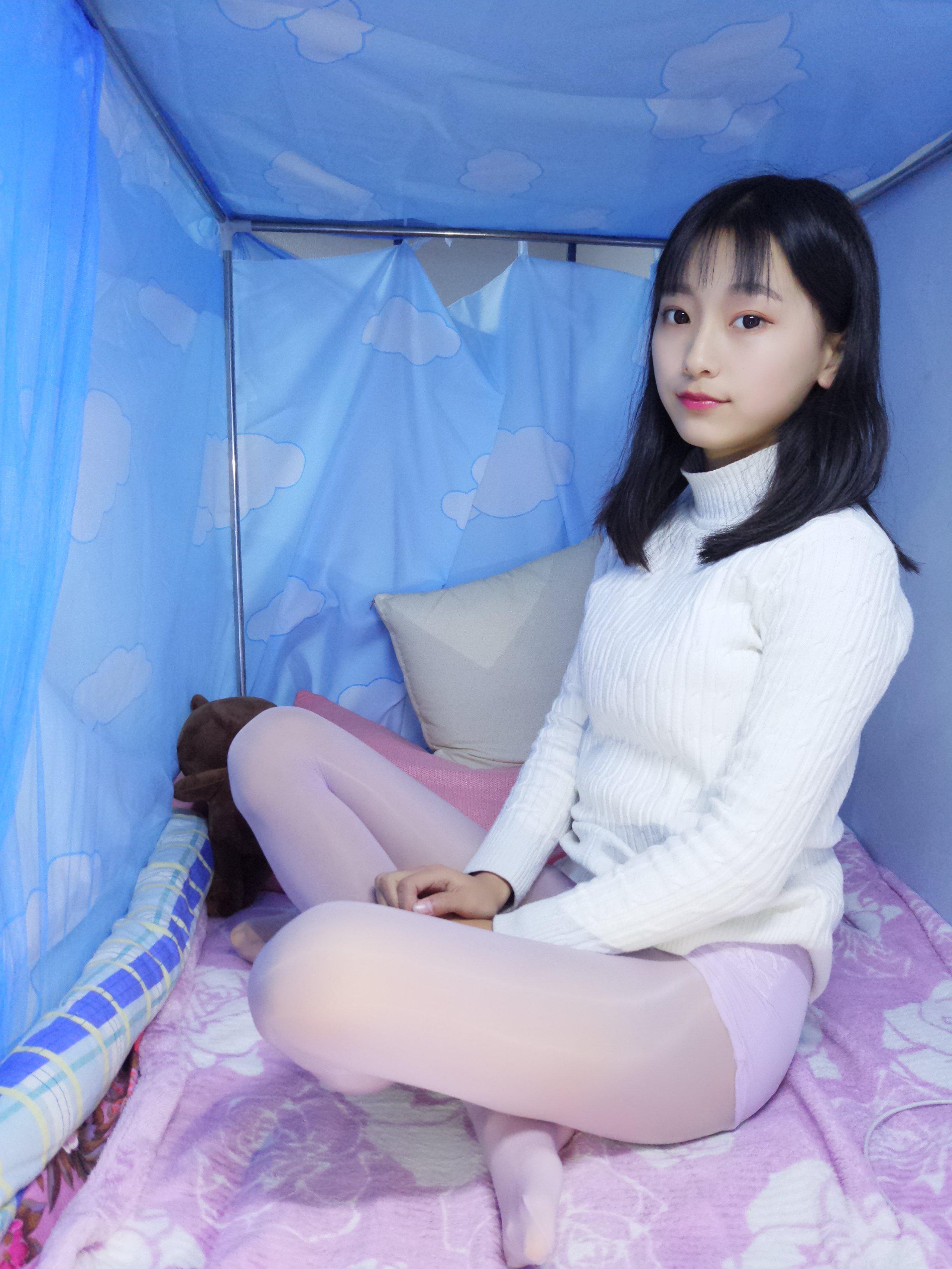 เบบเบ - ถุงน่องหนาหลากสี