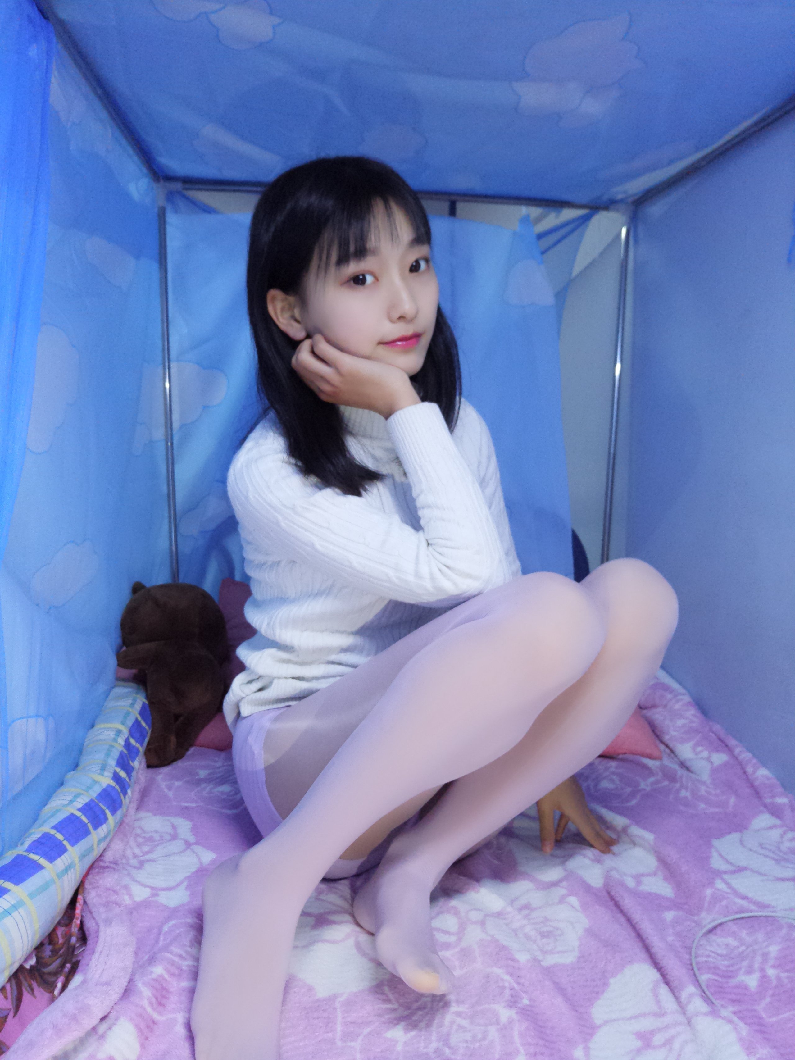 เบบเบ - ถุงน่องหนาหลากสี