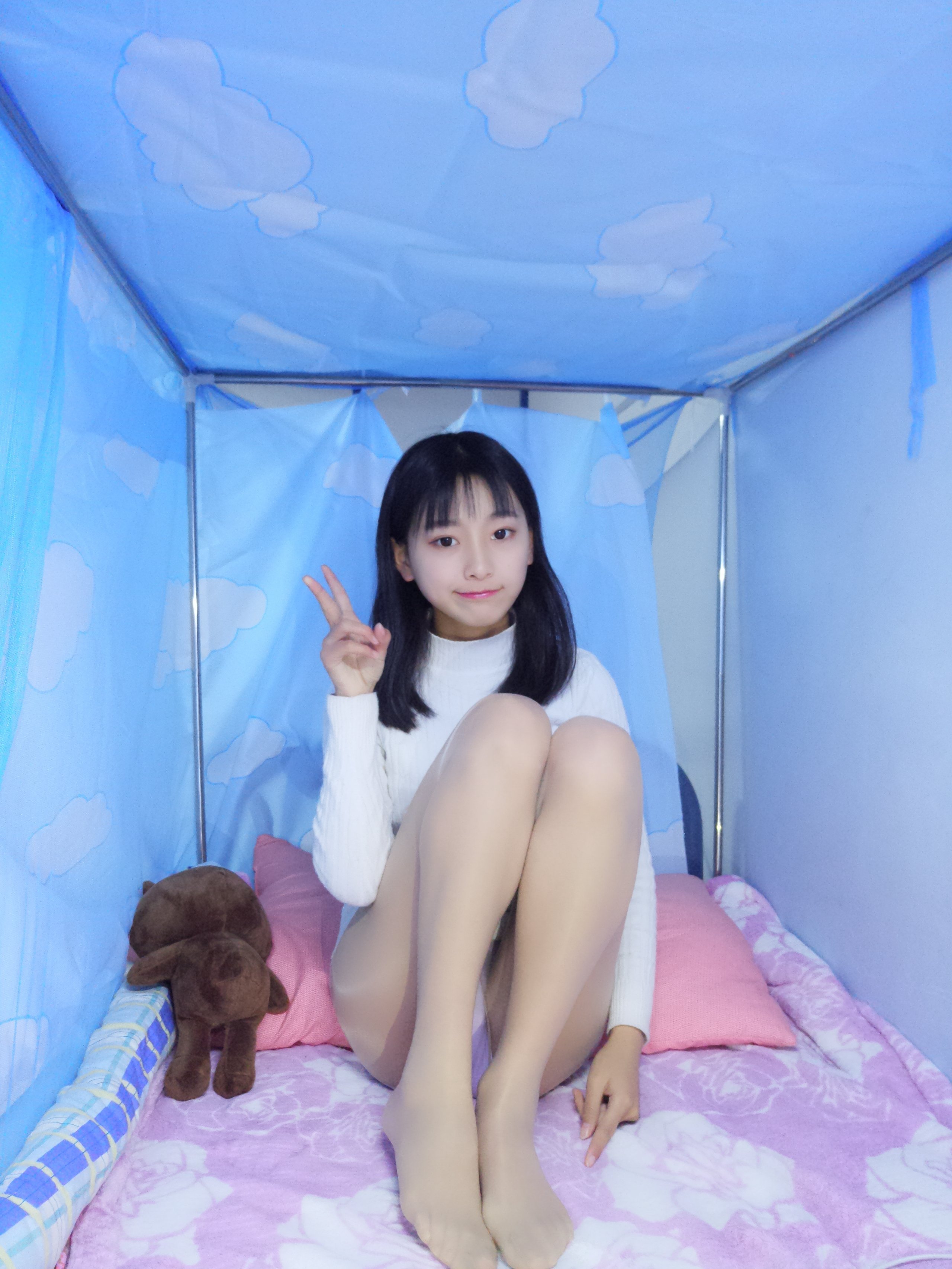 เบบเบ - ถุงน่องหนาหลากสี