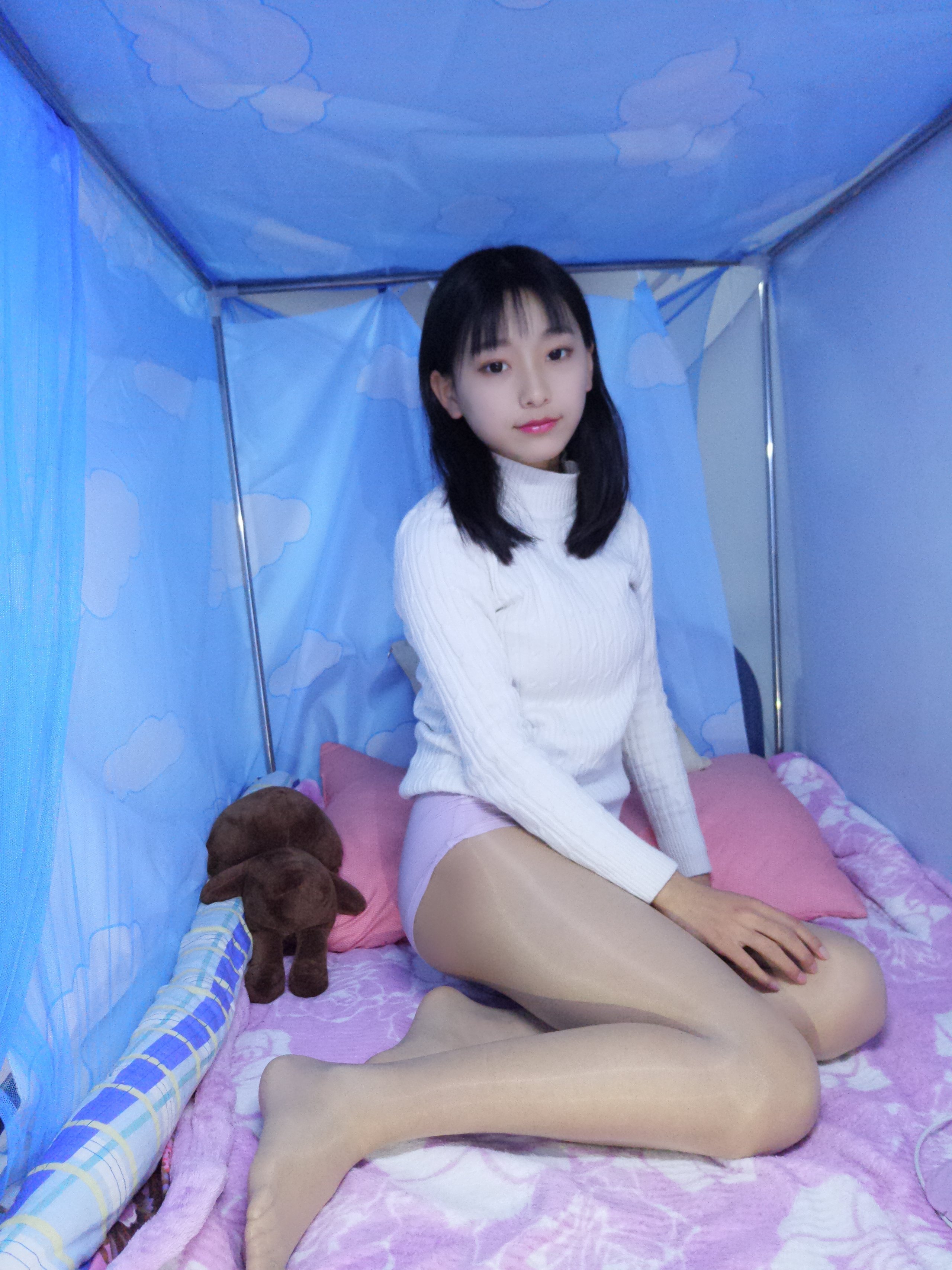 เบบเบ - ถุงน่องหนาหลากสี