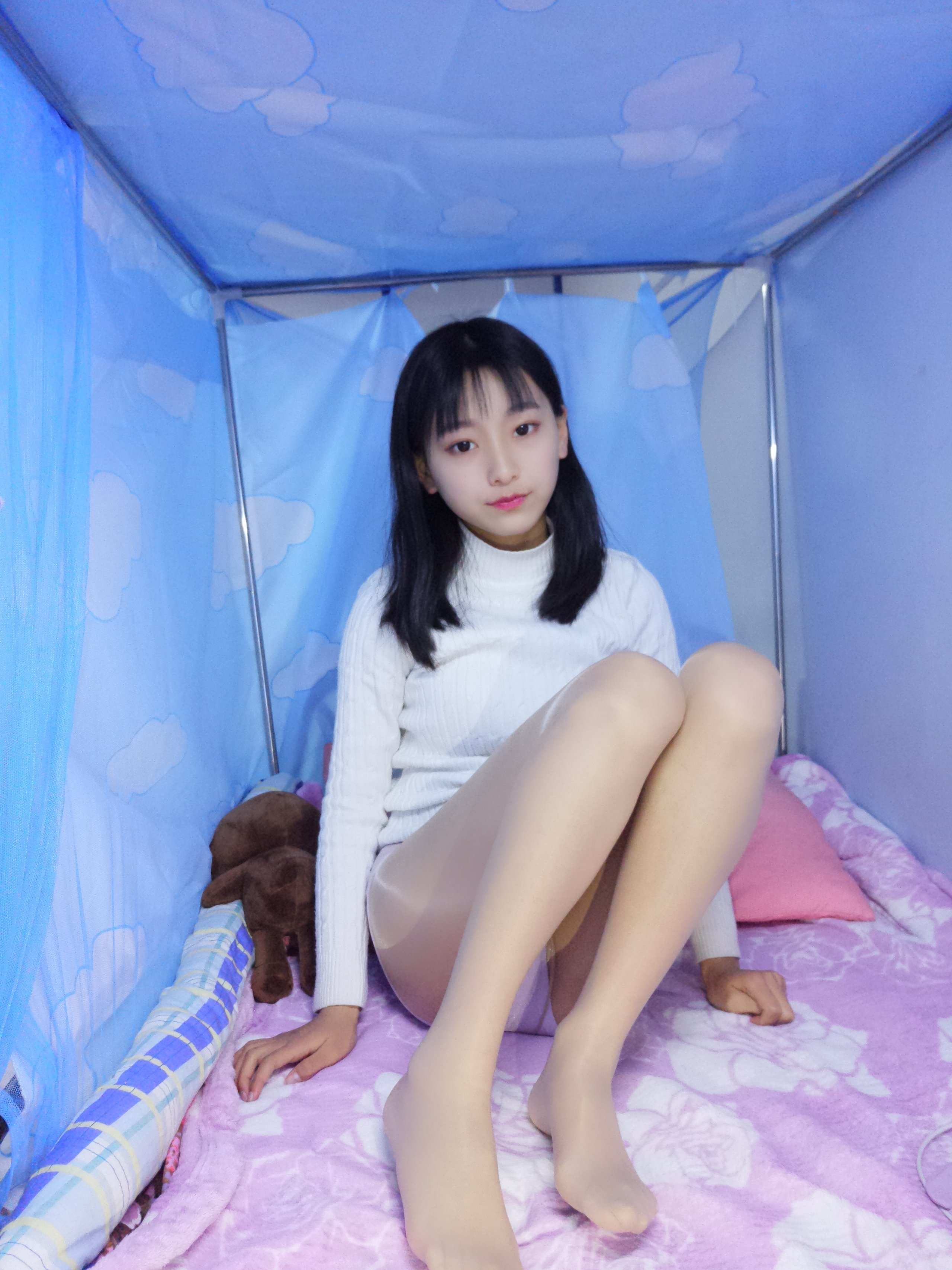 เบบเบ - ถุงน่องหนาหลากสี