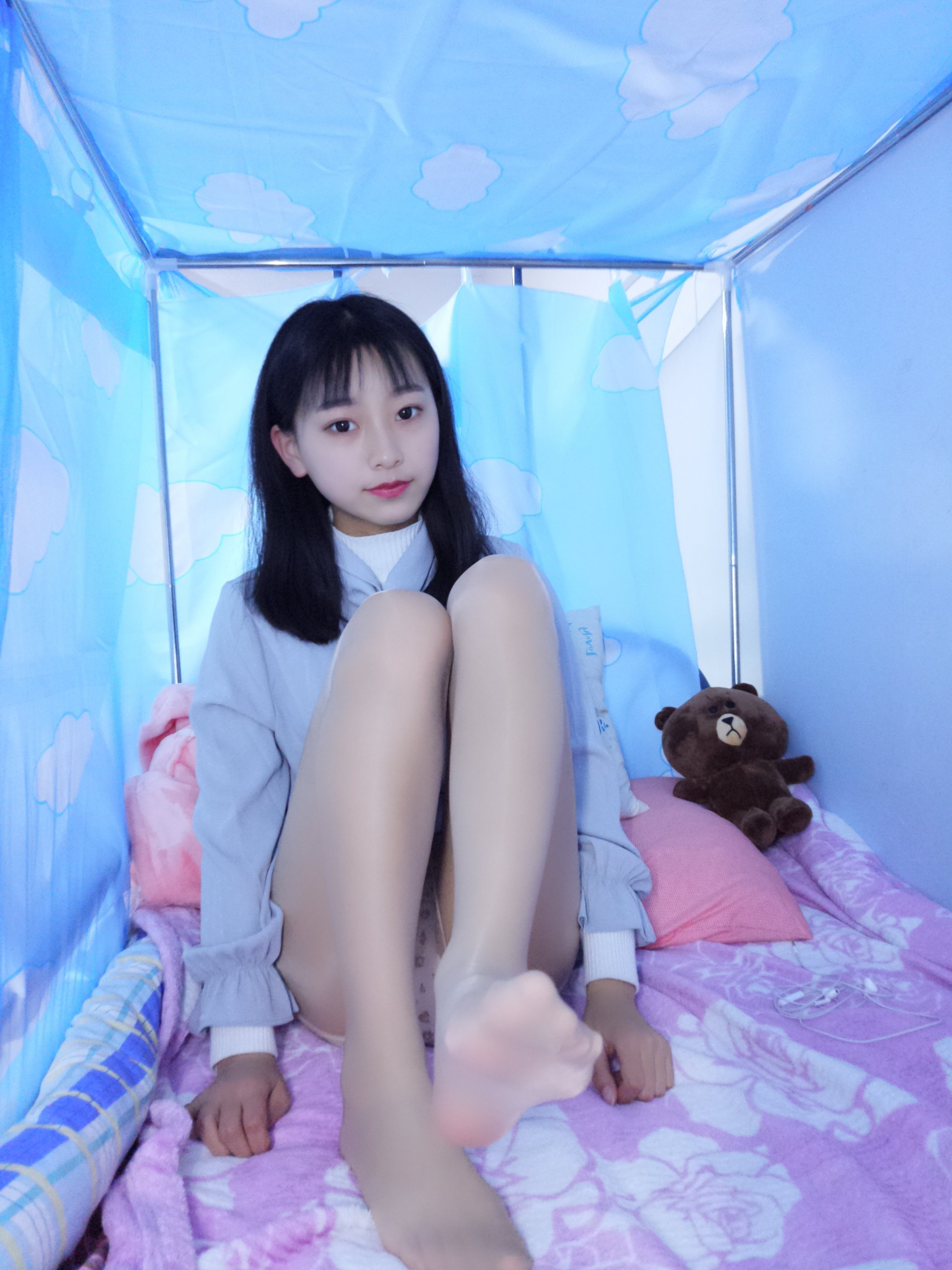 เบบเบ - ถุงน่องหนาหลากสี