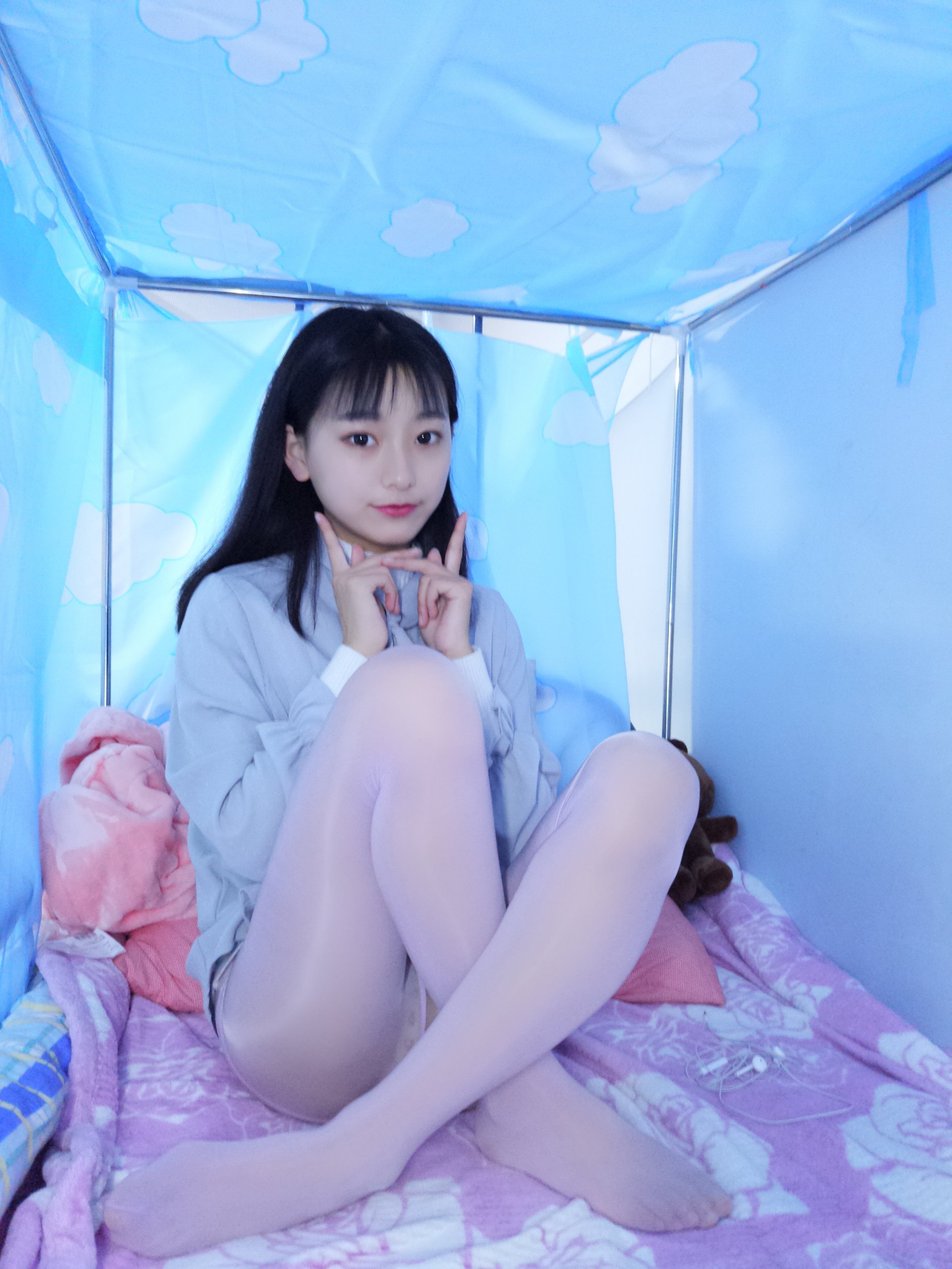 เบบเบ - ถุงน่องหนาหลากสี