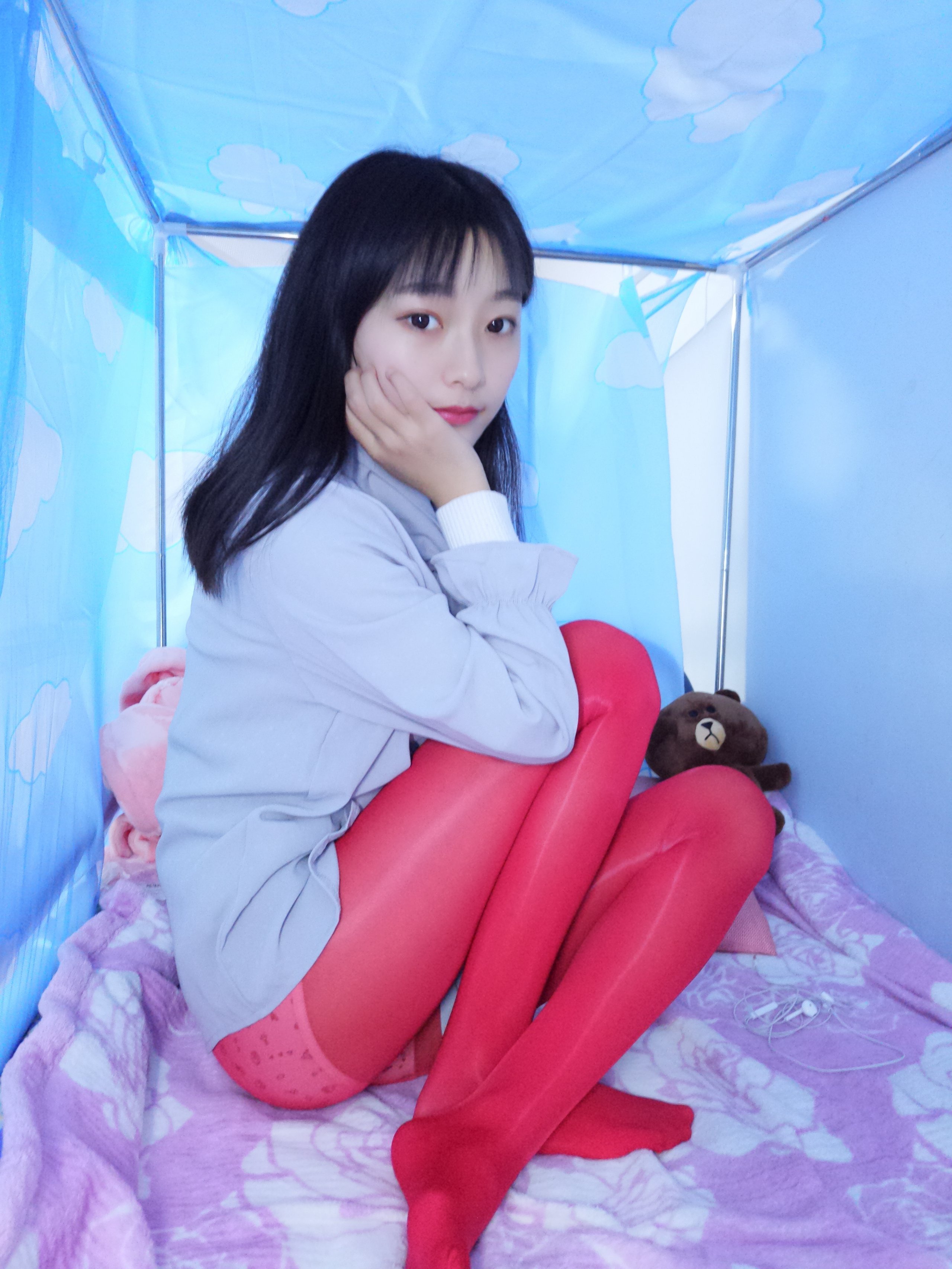 เบบเบ - ถุงน่องหนาหลากสี