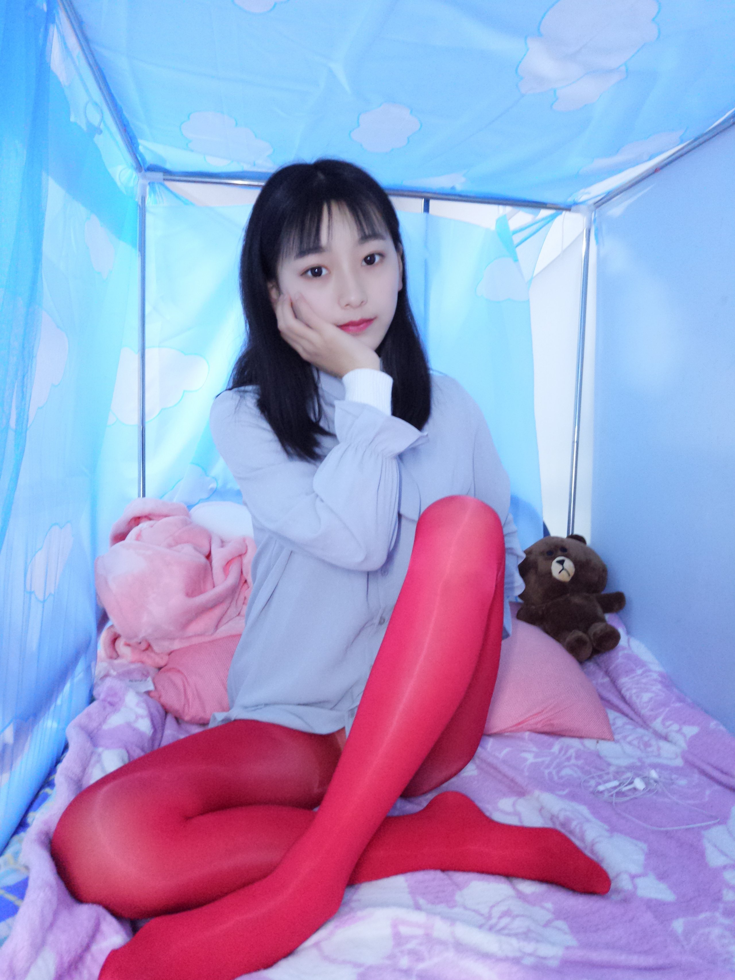 เบบเบ - ถุงน่องหนาหลากสี
