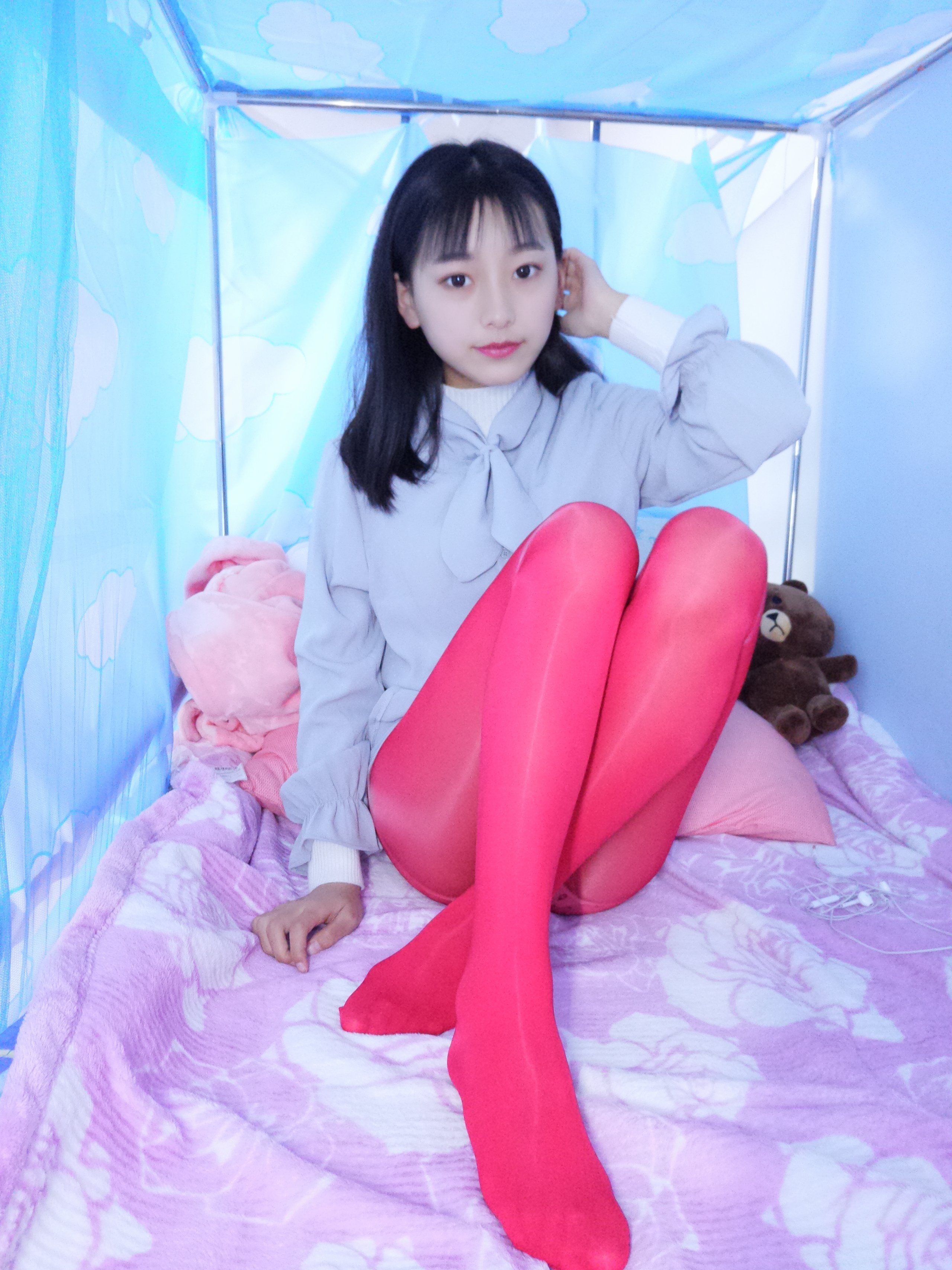 เบบเบ - ถุงน่องหนาหลากสี