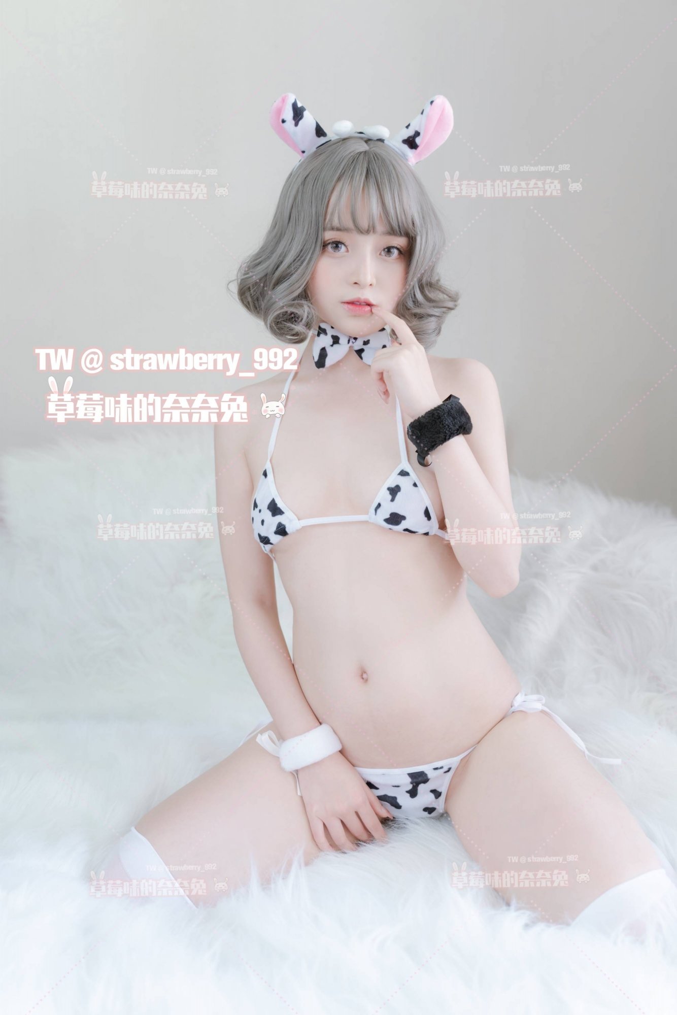草莓味的奈奈兔-小乳牛