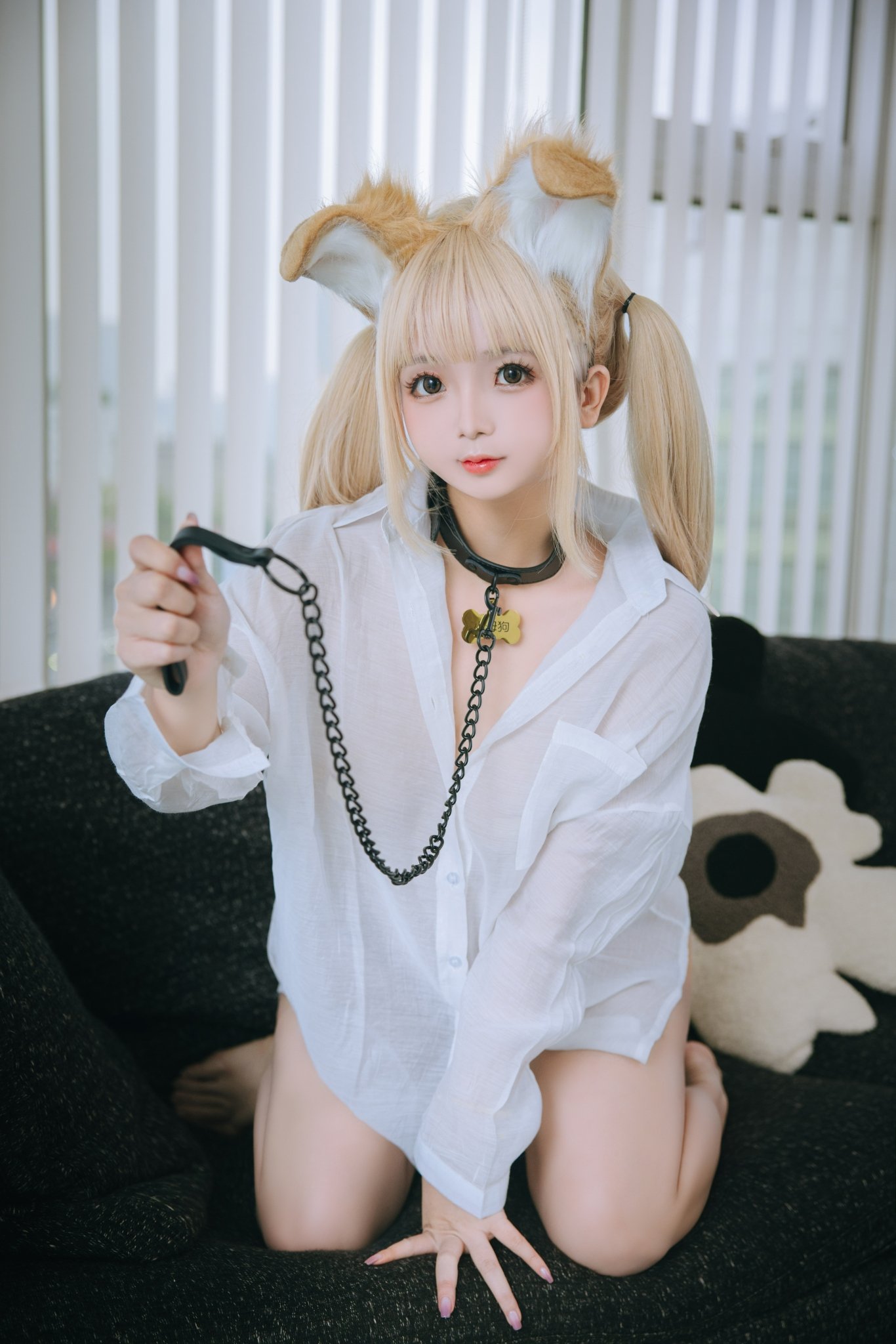 No.067日奈娇-衬衫小狗