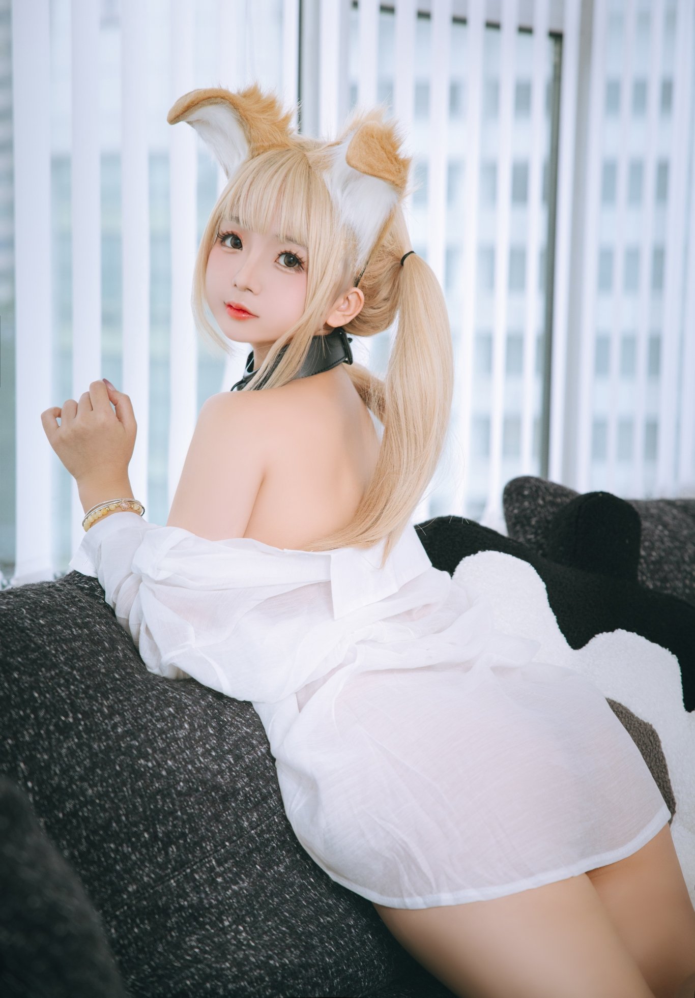 No.067日奈娇-衬衫小狗