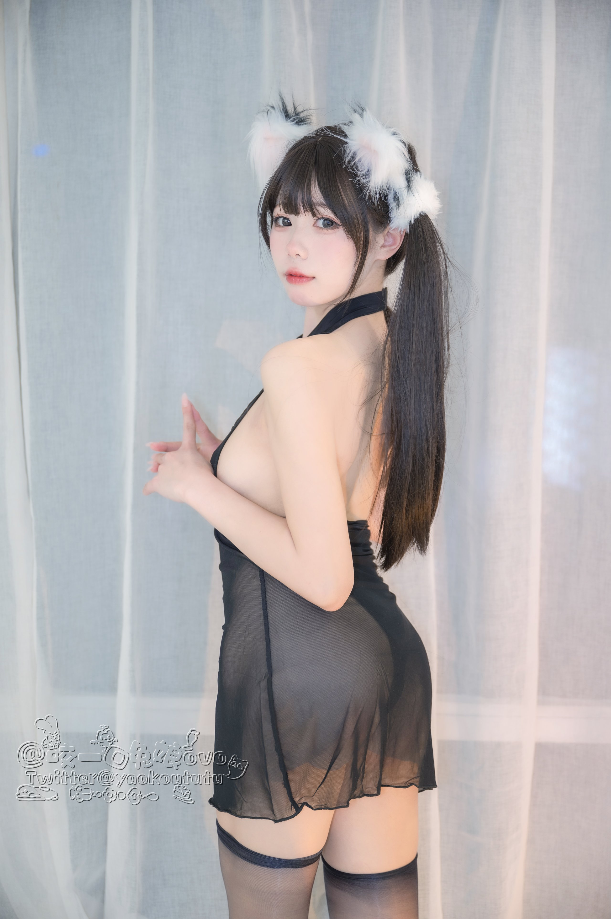 咬一口兔娘-黑白配