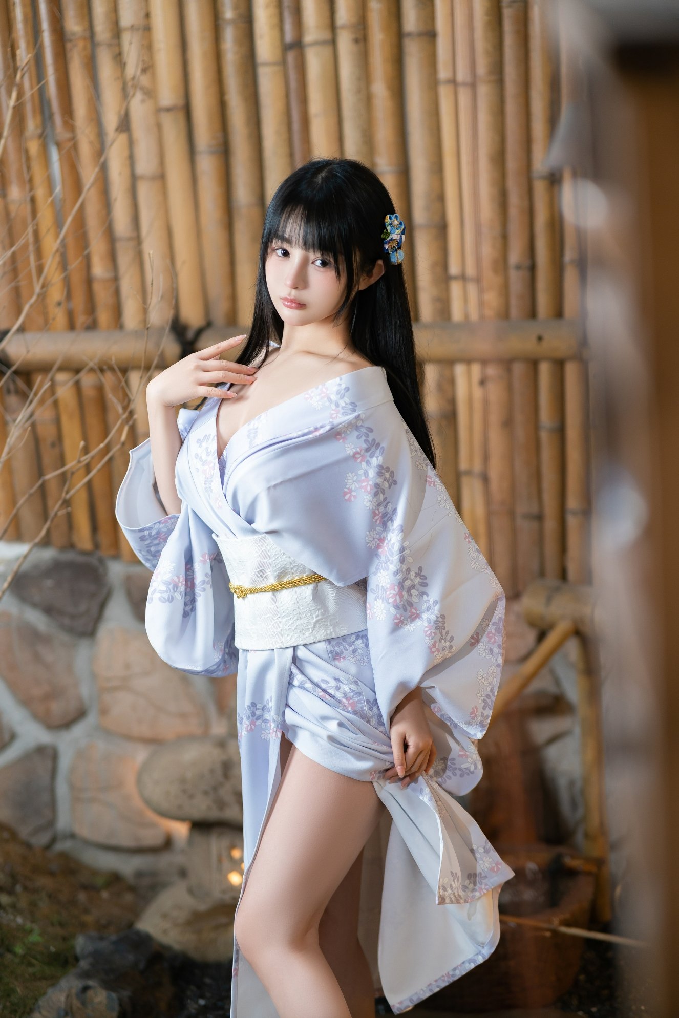 桜井宁宁 和服浴衣