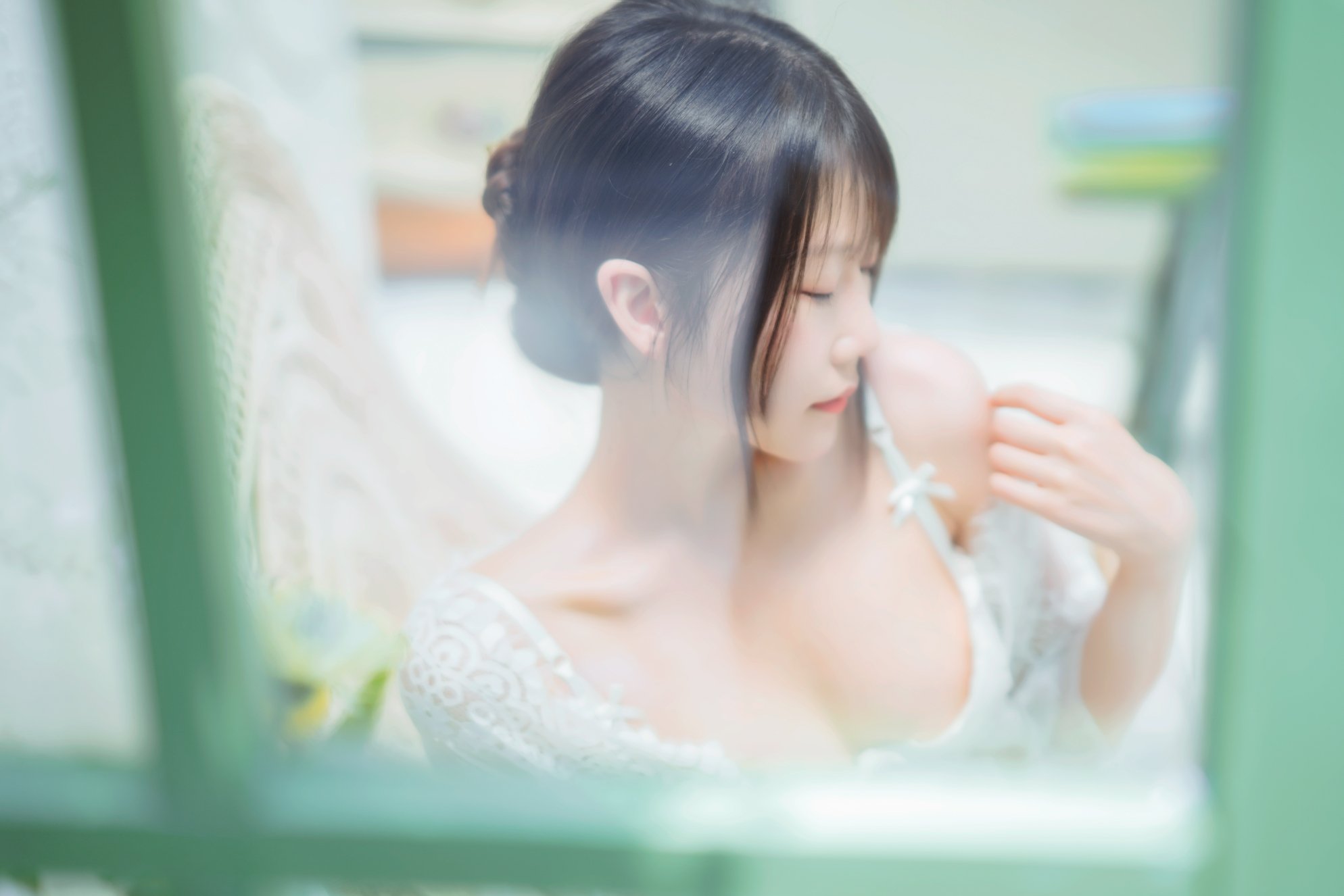 香草喵露露 NO.001 玻璃房少女