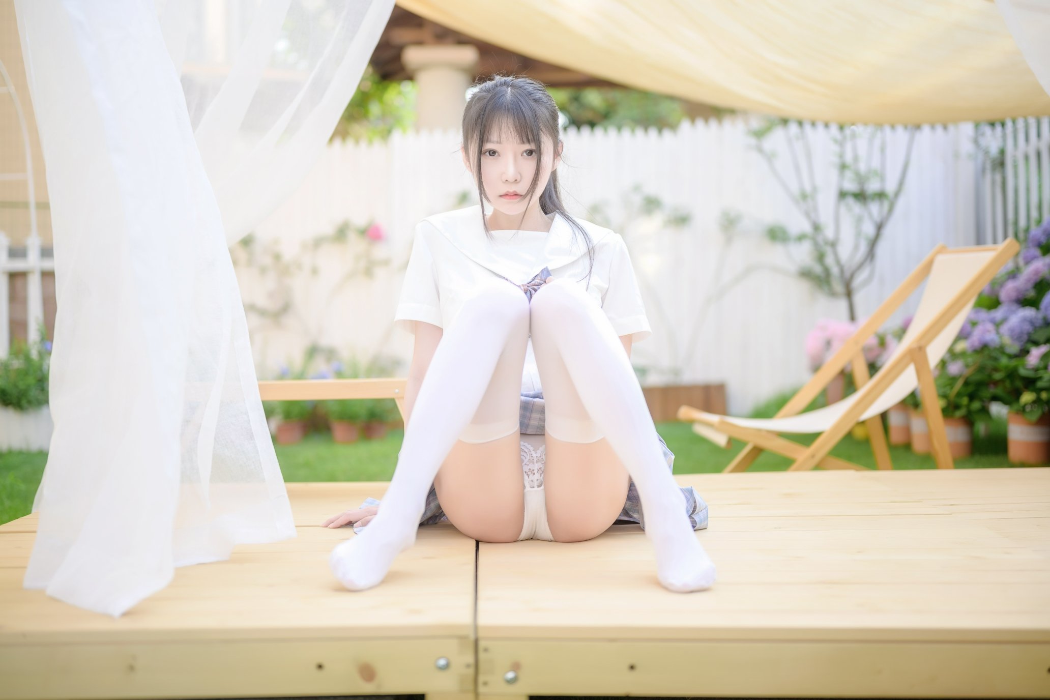香草喵露露 NO.009 陽光庭院制服