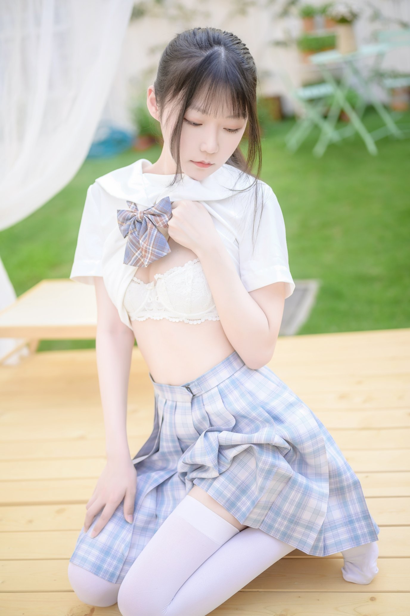 香草喵露露 NO.009 陽光庭院制服