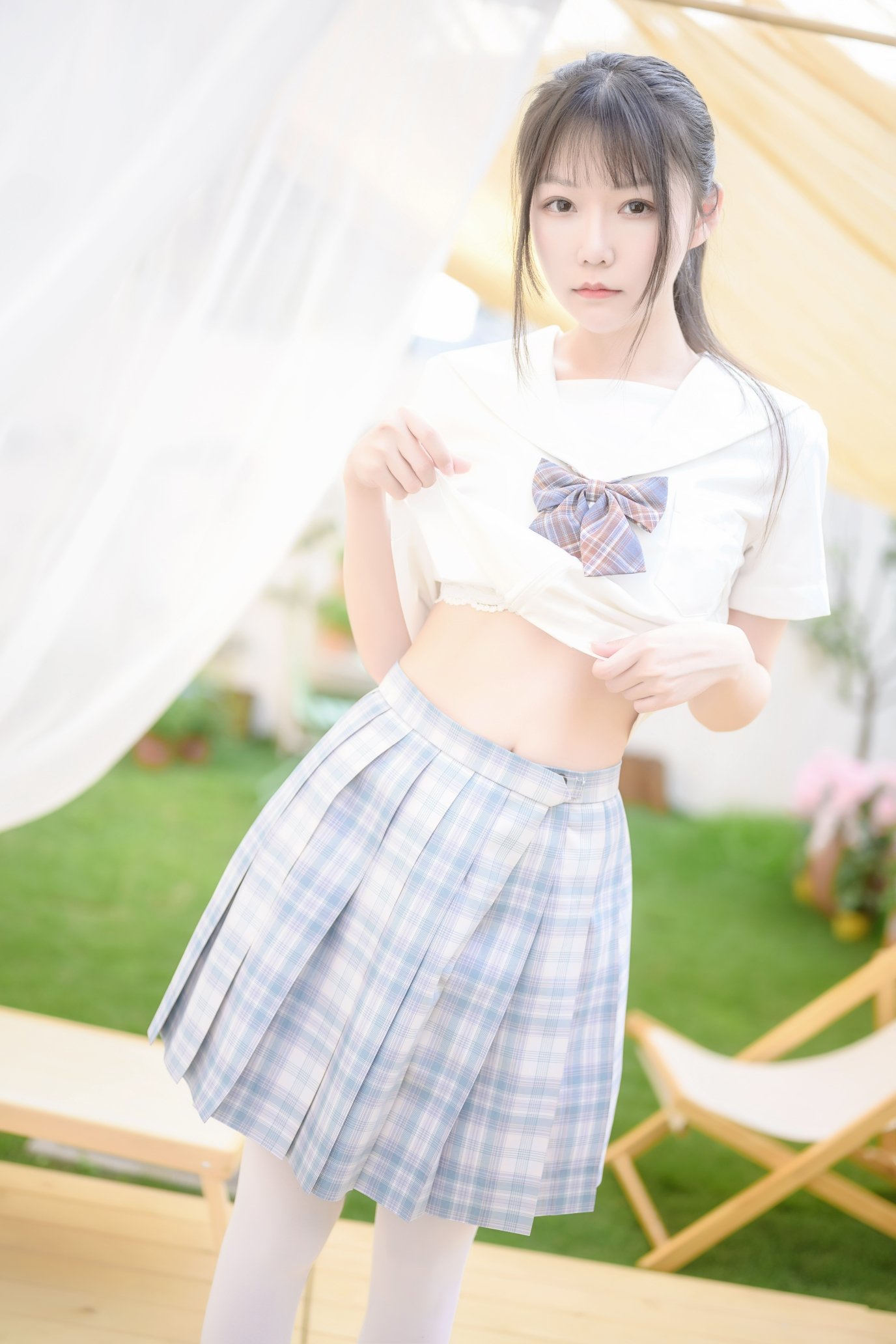 香草喵露露 NO.009 陽光庭院制服